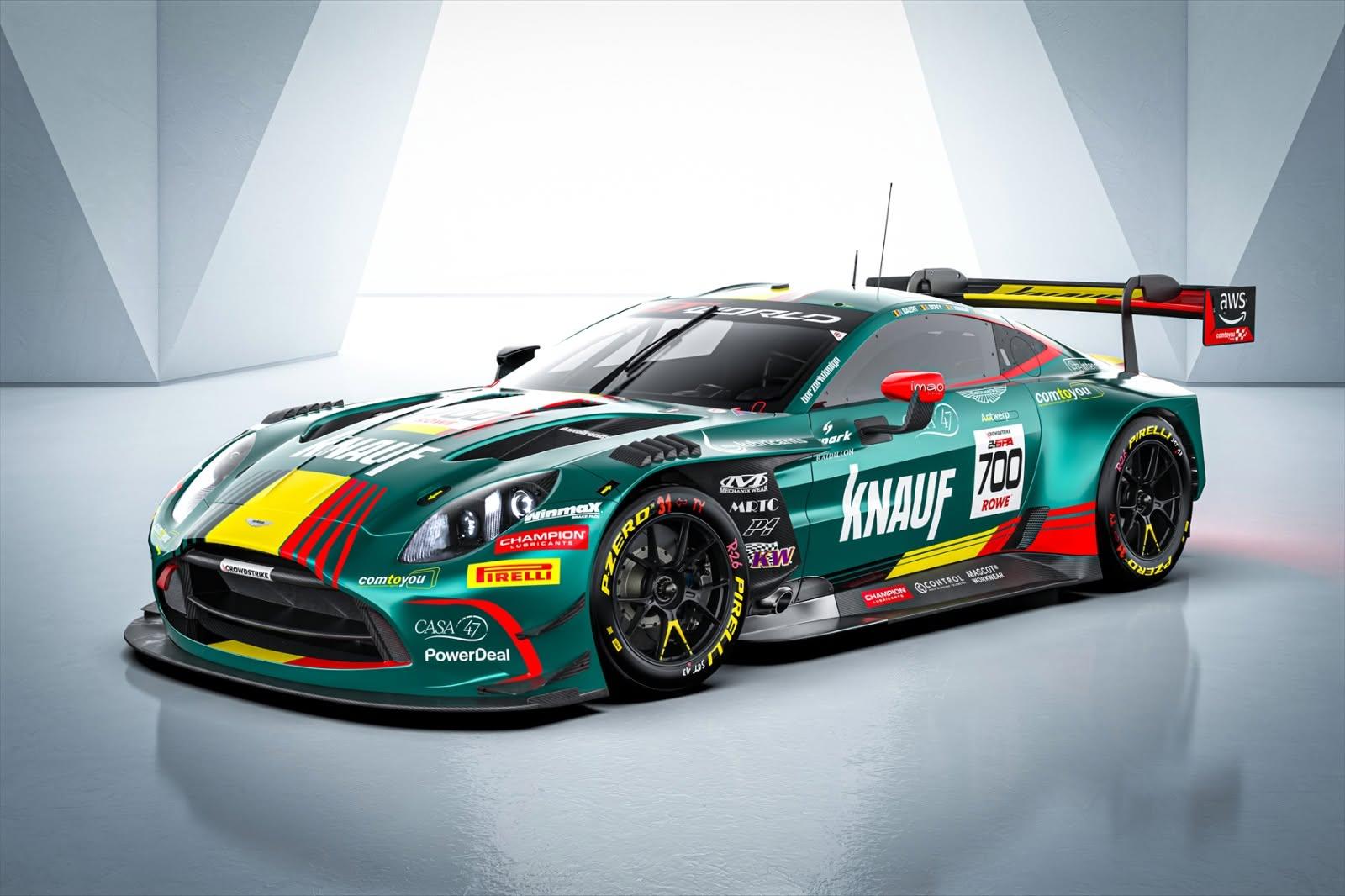 Preview of ComtoYou Racing Car #700 for the 2026 Crowdstrike 24H Spa Race by Keith Archer
