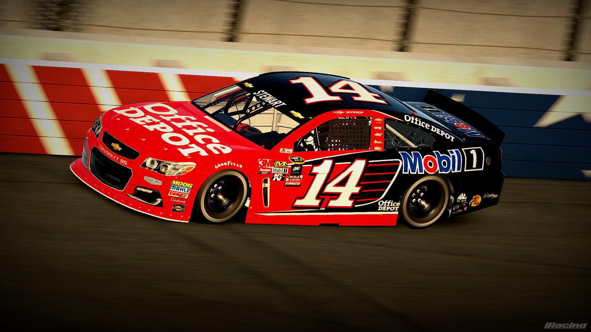 Preview of #14 Tony Stewart 2012 Office Depot by CJ Clark