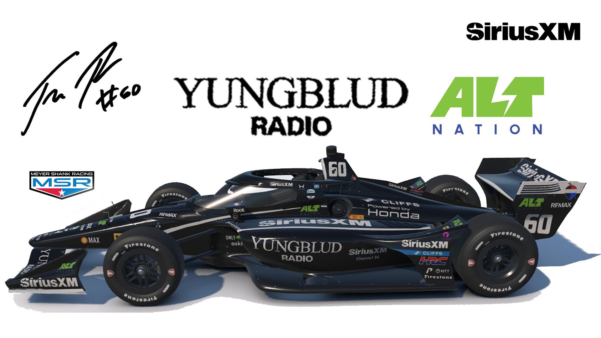 Preview of Felix Rosenqvist - 2026 Road America Livery - YungBlud Radio - ALT Nation by Thomas Hailey Jr