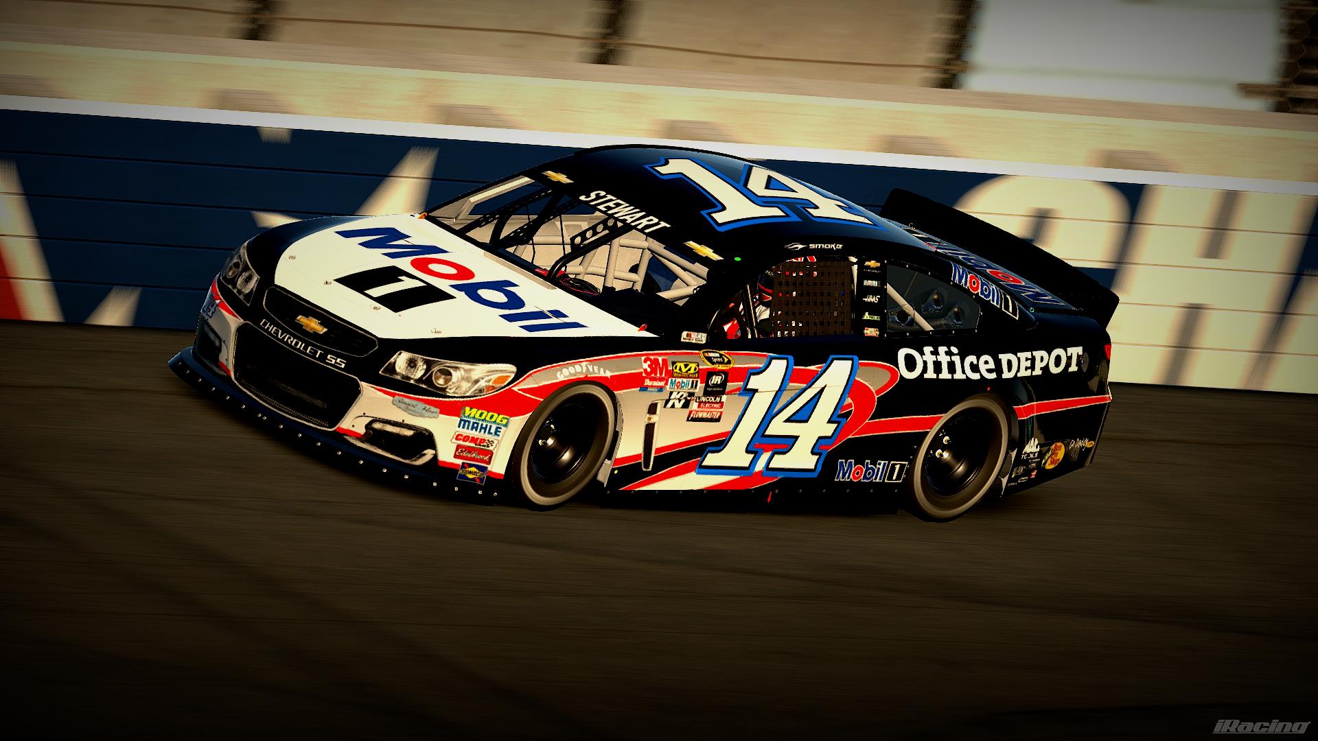 Preview of #14 Tony Stewart Mobil 1 by CJ Clark