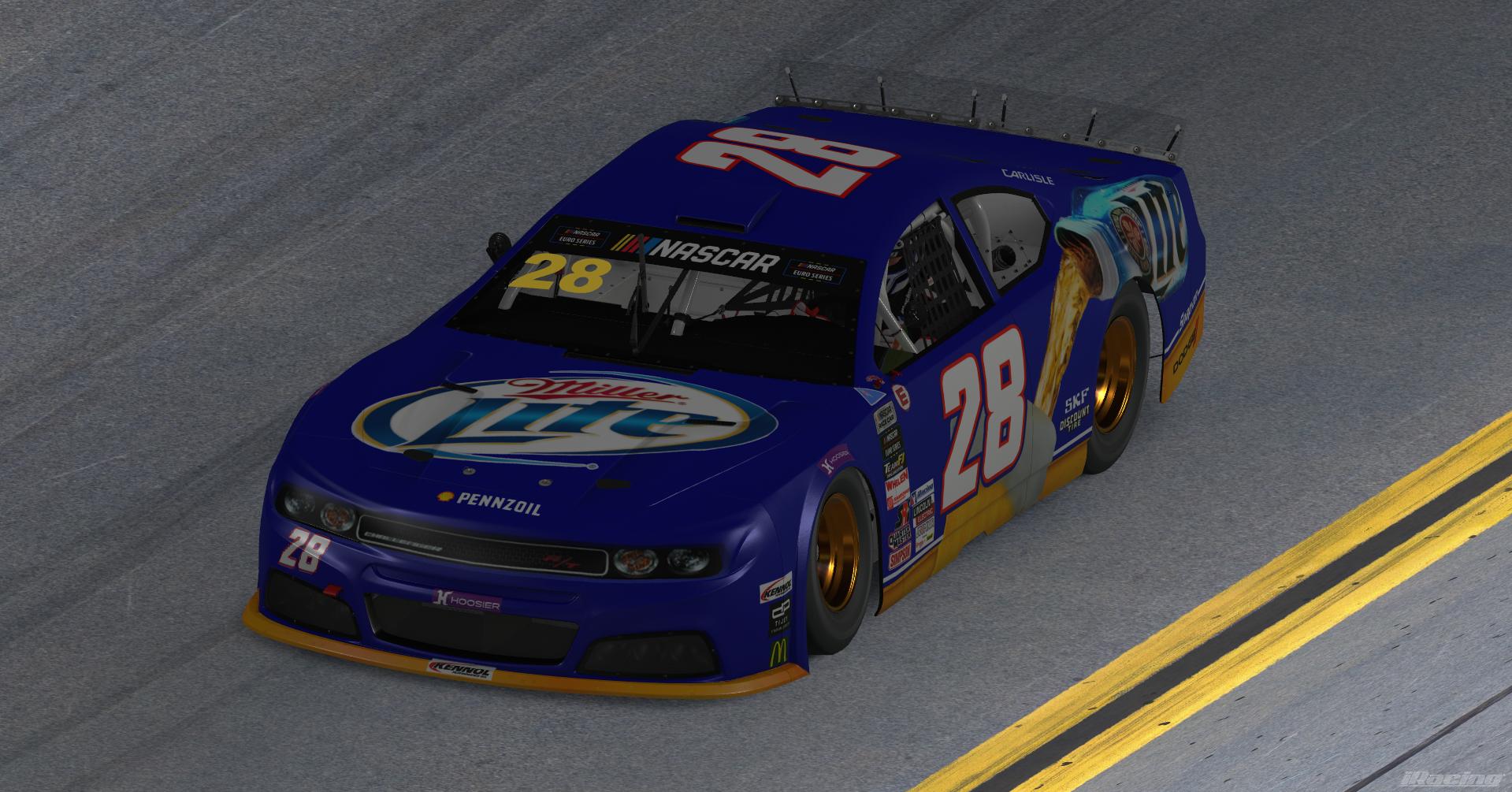 Preview of Brad Keselowski miller lite 2012 Euro Series by Jonathan L.
