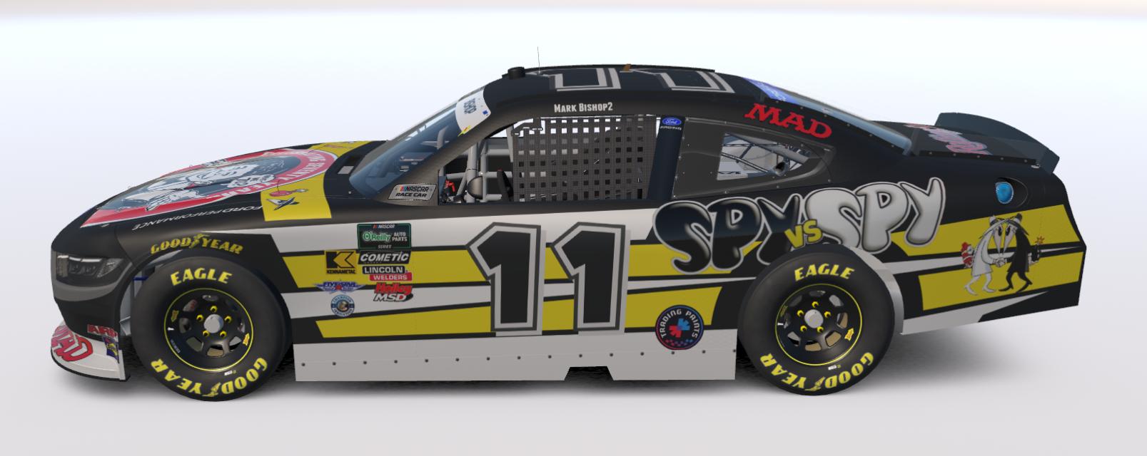 Preview of NASCAR O’Reilly Ford Mustang SpyvSpy 2026 by Mark Bishop2