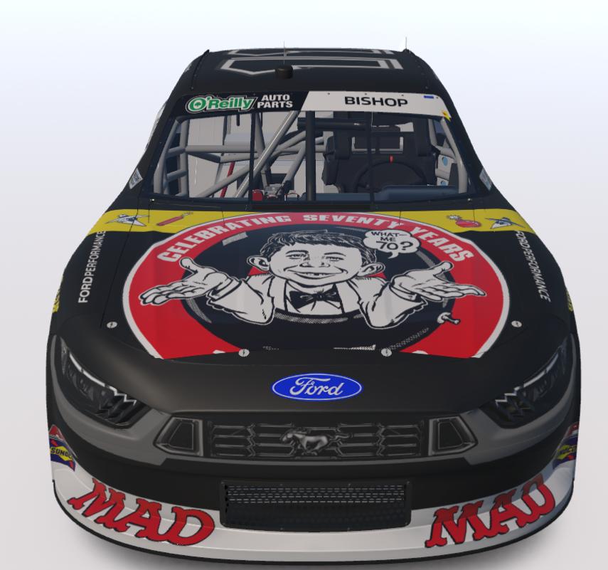 Preview of NASCAR O’Reilly Ford Mustang SpyvSpy 2026 by Mark Bishop2