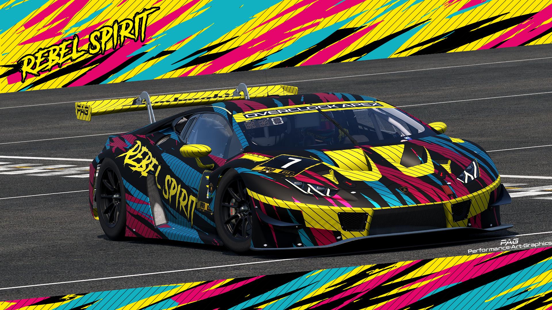 Preview of Lamborghini Huracan GT3 EVO Rebel Spirit by Gio J J.