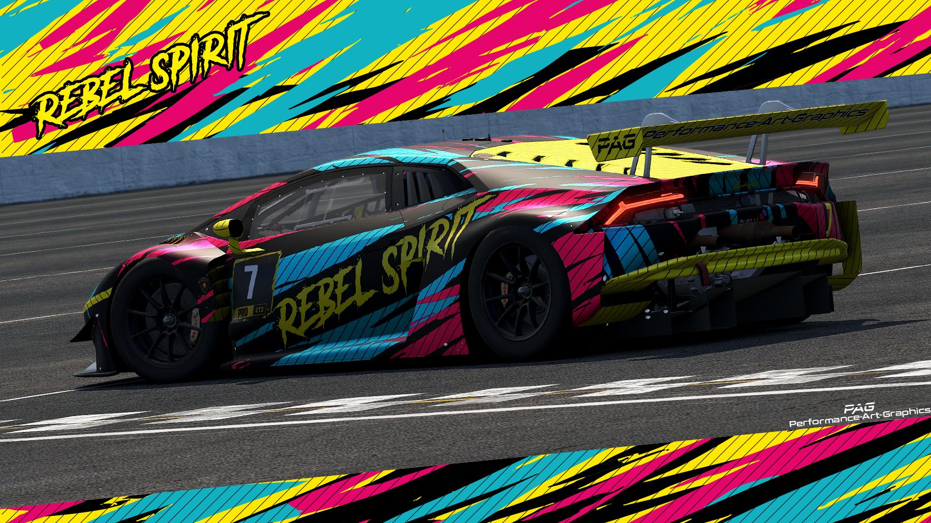 Preview of Lamborghini Huracan GT3 EVO Rebel Spirit by Gio J J.