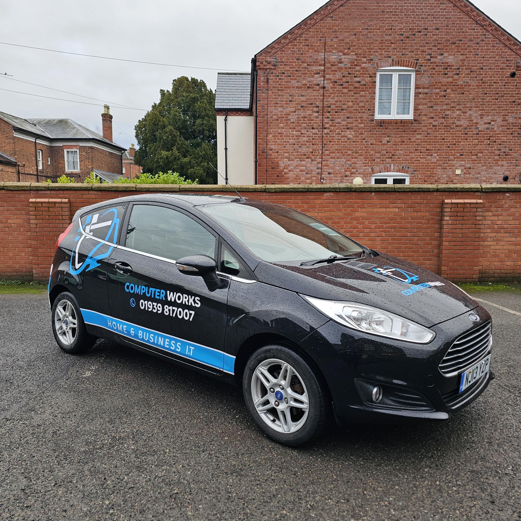 Preview of Computer Works company vehicle  - www.computer-works.co.uk - IT Support Services by Keith Archer