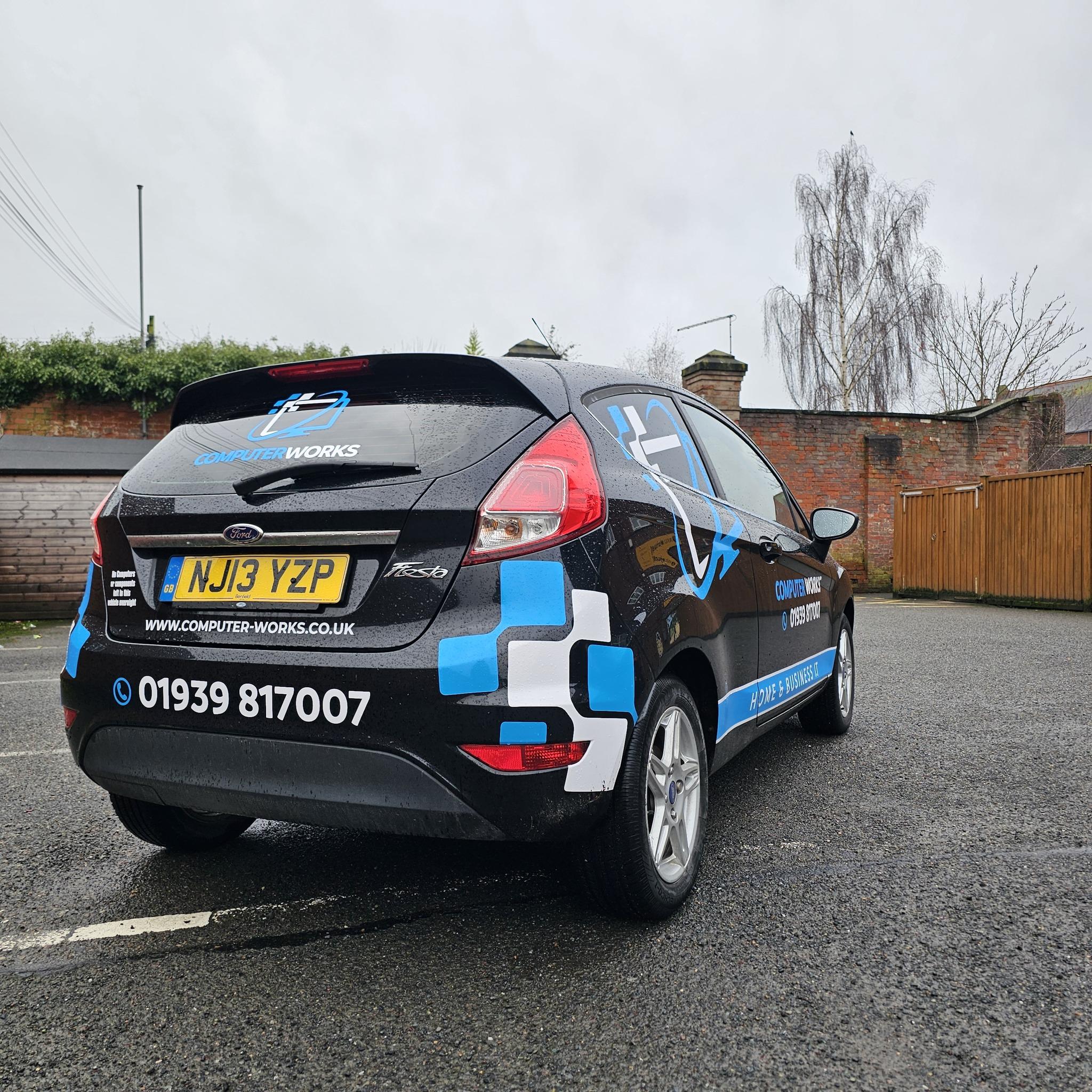 Preview of Computer Works company vehicle  - www.computer-works.co.uk - IT Support Services by Keith Archer