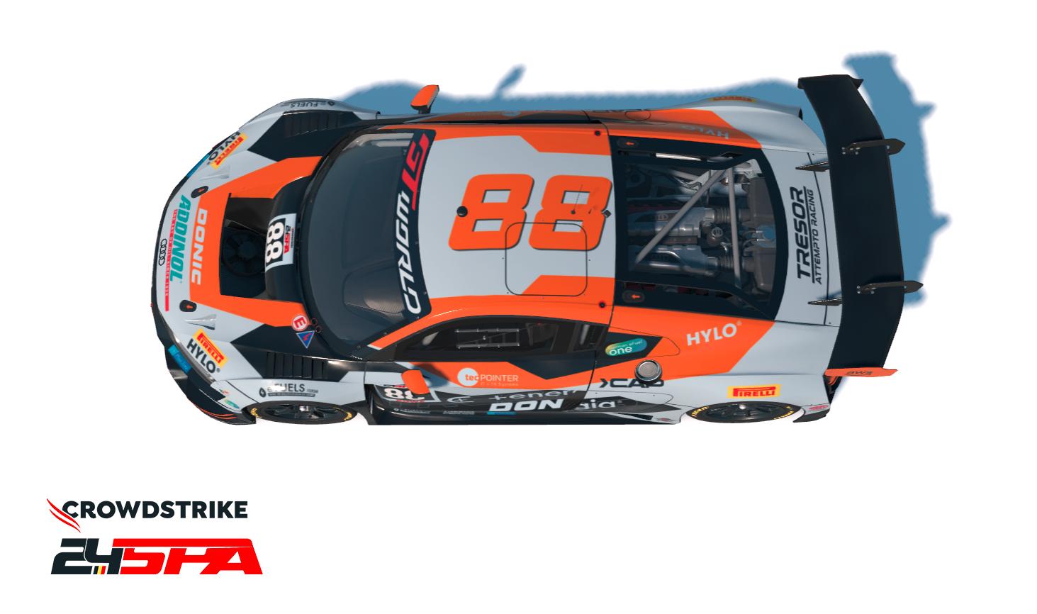 Preview of SPA24 Tresor Attempto Racing #88 by Karsten B.