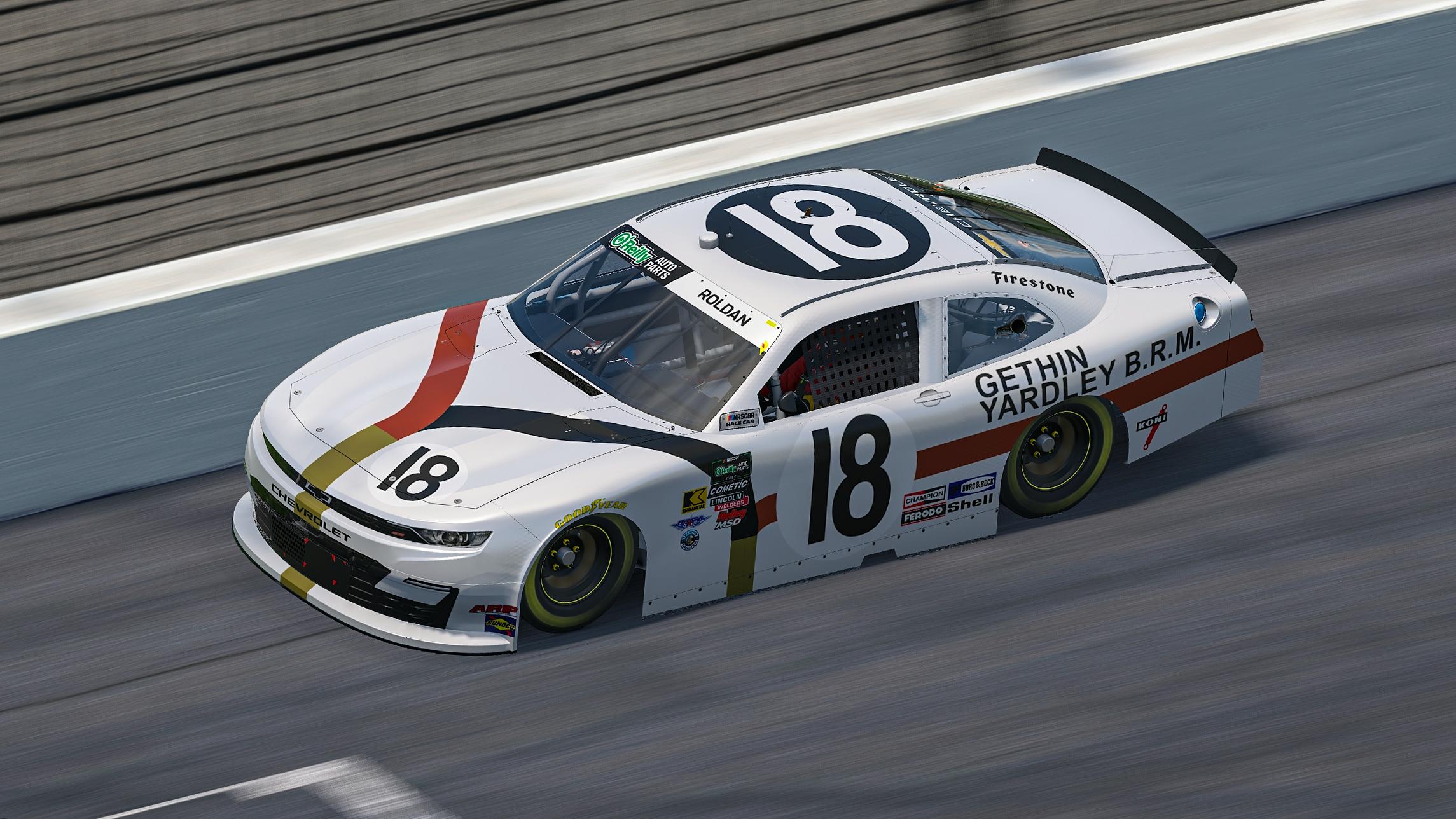 Preview of Peter Gethins 1971 BRM P160 OReilly Camaro by Diego Roldan