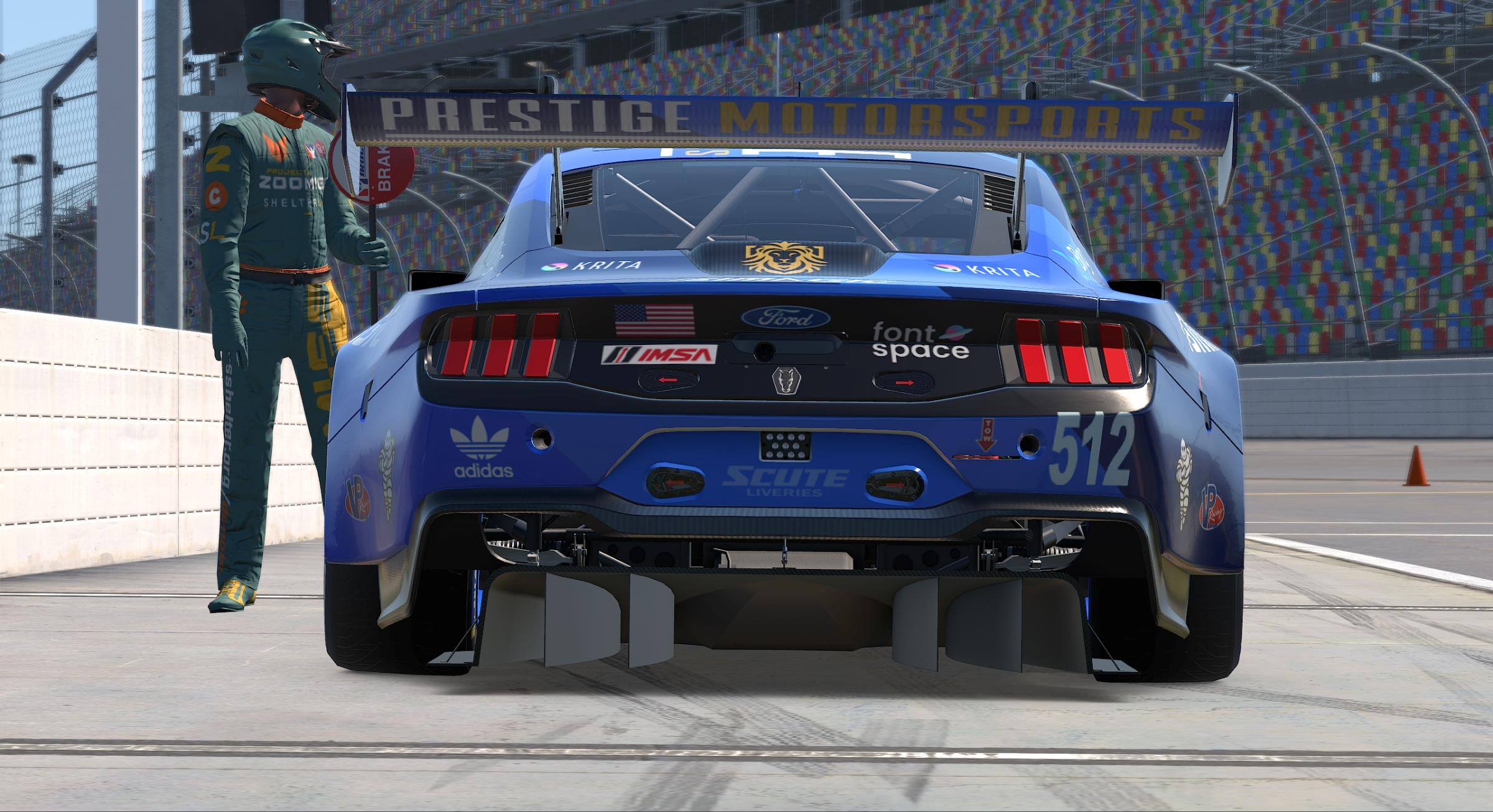 Preview of Prestige Motorsports Mustang GT3 "Royal" v1.1 by Patrick Cantrell