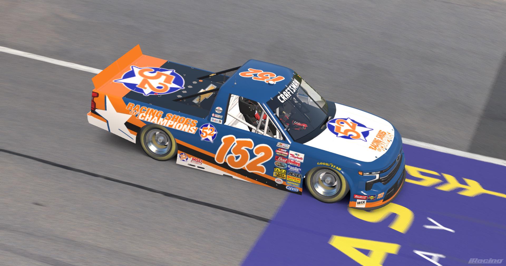 Nascar 05 152 52 Racing Shoes Truck Pro# by Kyle Carpenter - Trading Paints