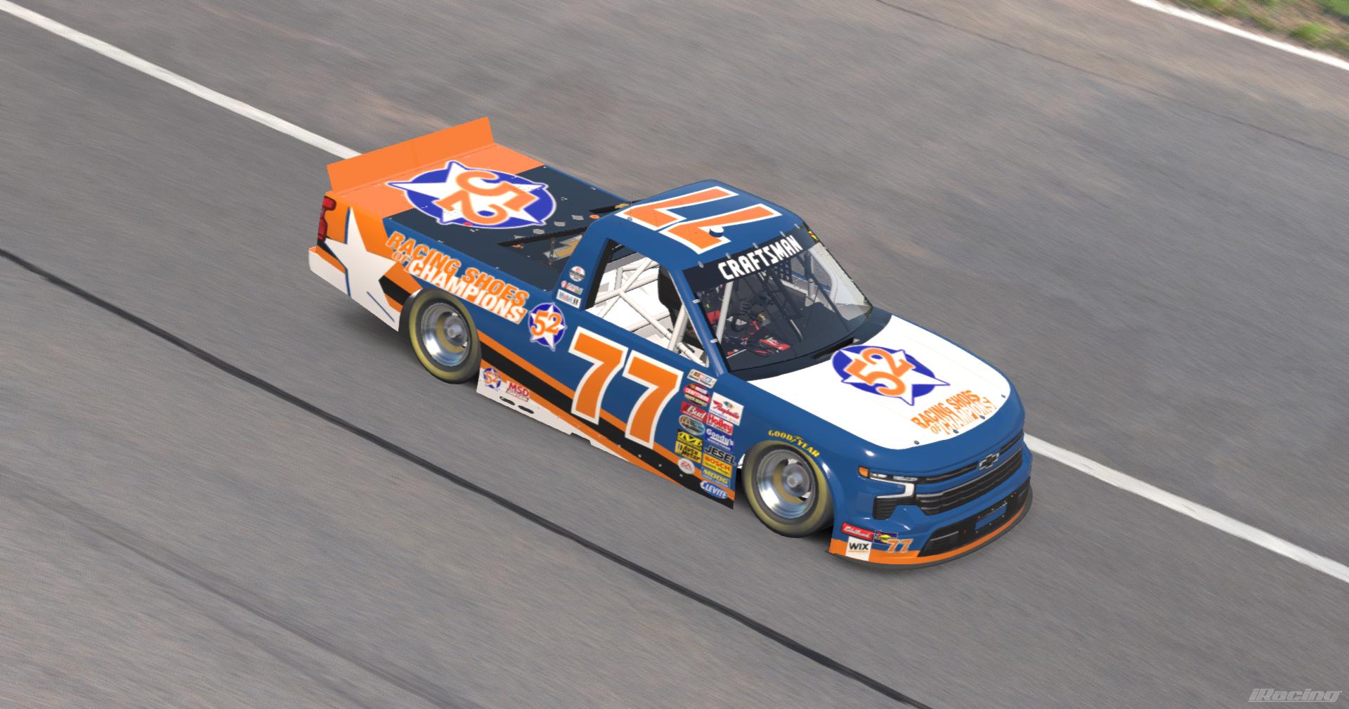 Nascar 05 152 52 Racing Shoes Truck Sim Stamp by Kyle Carpenter ...
