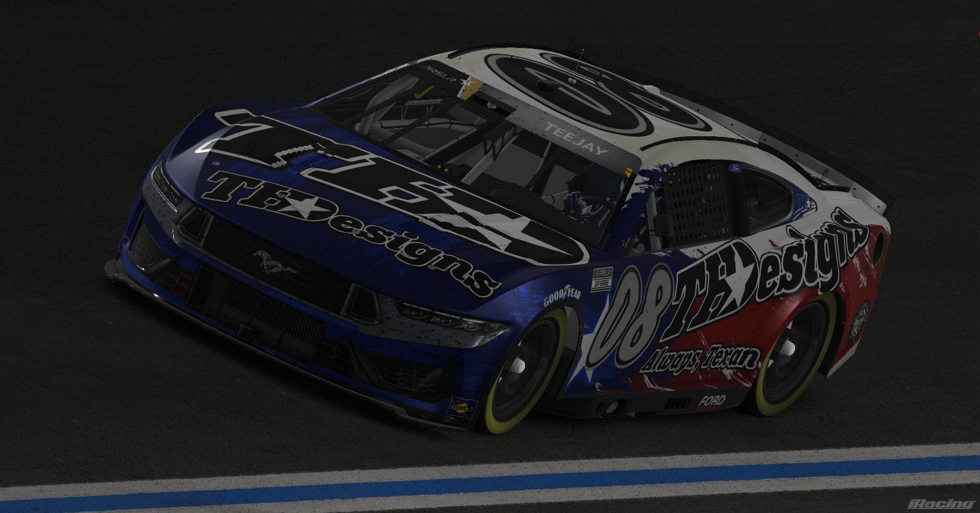 Preview of #08 - Teejay Handley - THD TH Designs / Always, Texan - PRSL Cup Series Season 3 by Teejay Handley