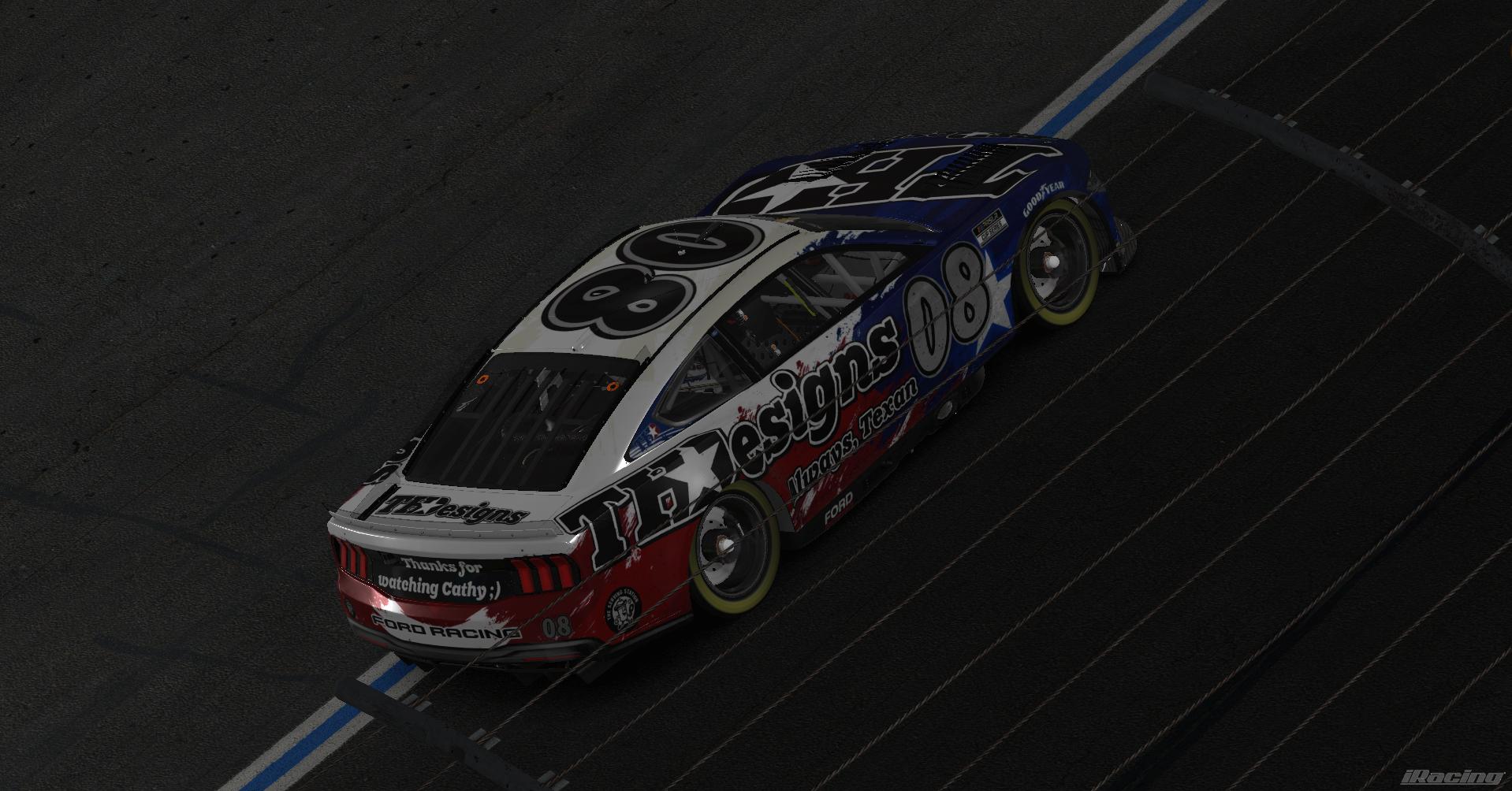 Preview of #08 - Teejay Handley - THD TH Designs / Always, Texan - PRSL Cup Series Season 3 by Teejay Handley