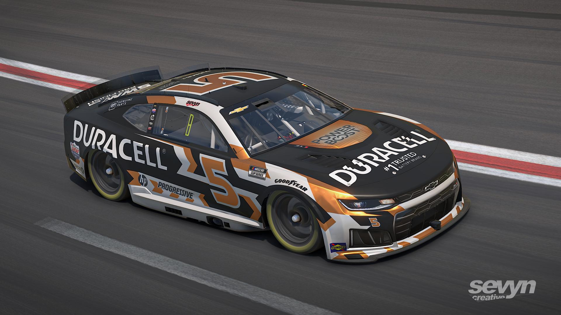 Preview of Duracell Camaro No# by James Collins