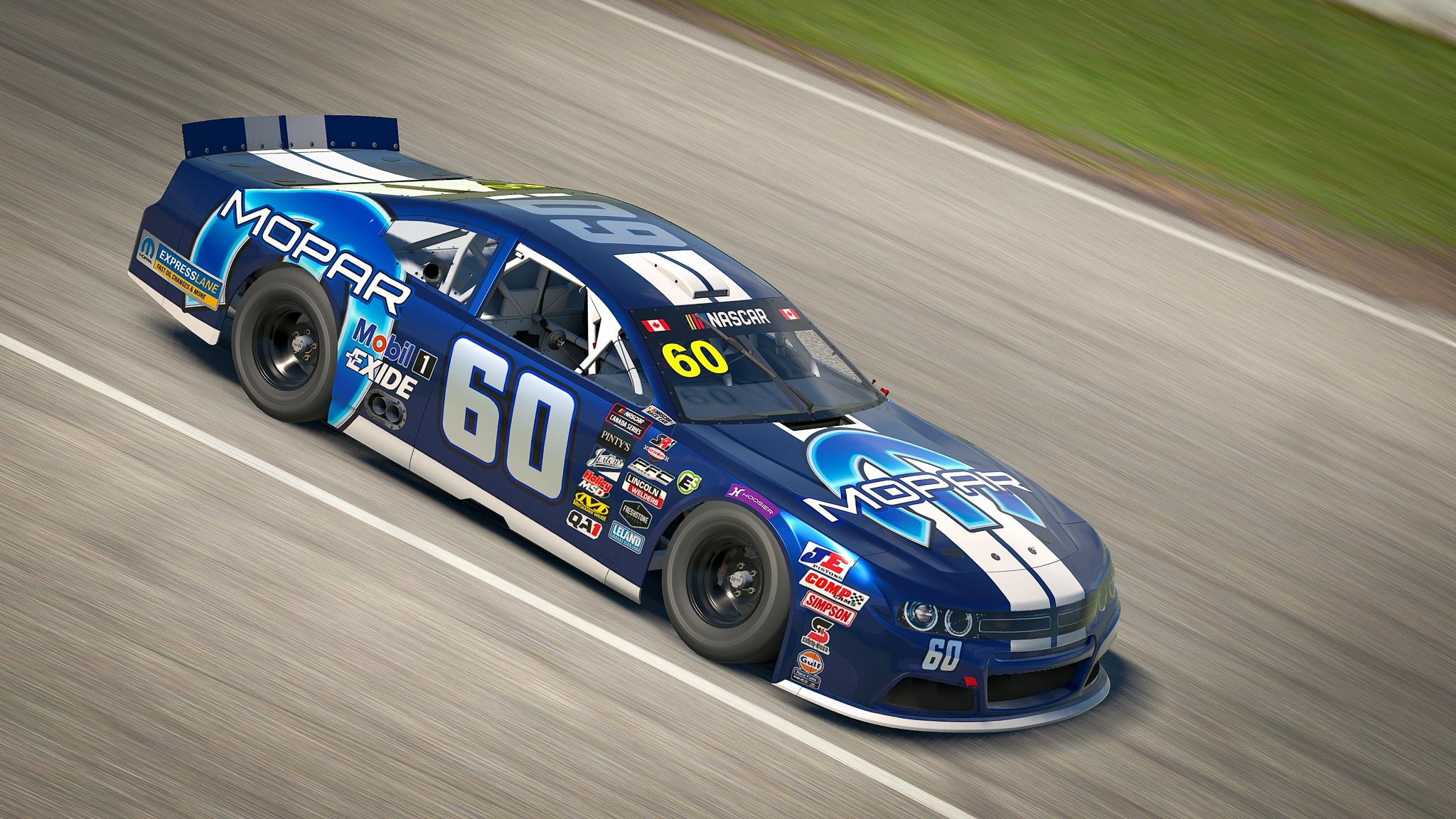 Preview of *Sim-Stamped* Ron Beauchamp Jr. Mopar Dodge Challenger Pintys 2012 by Julian M.