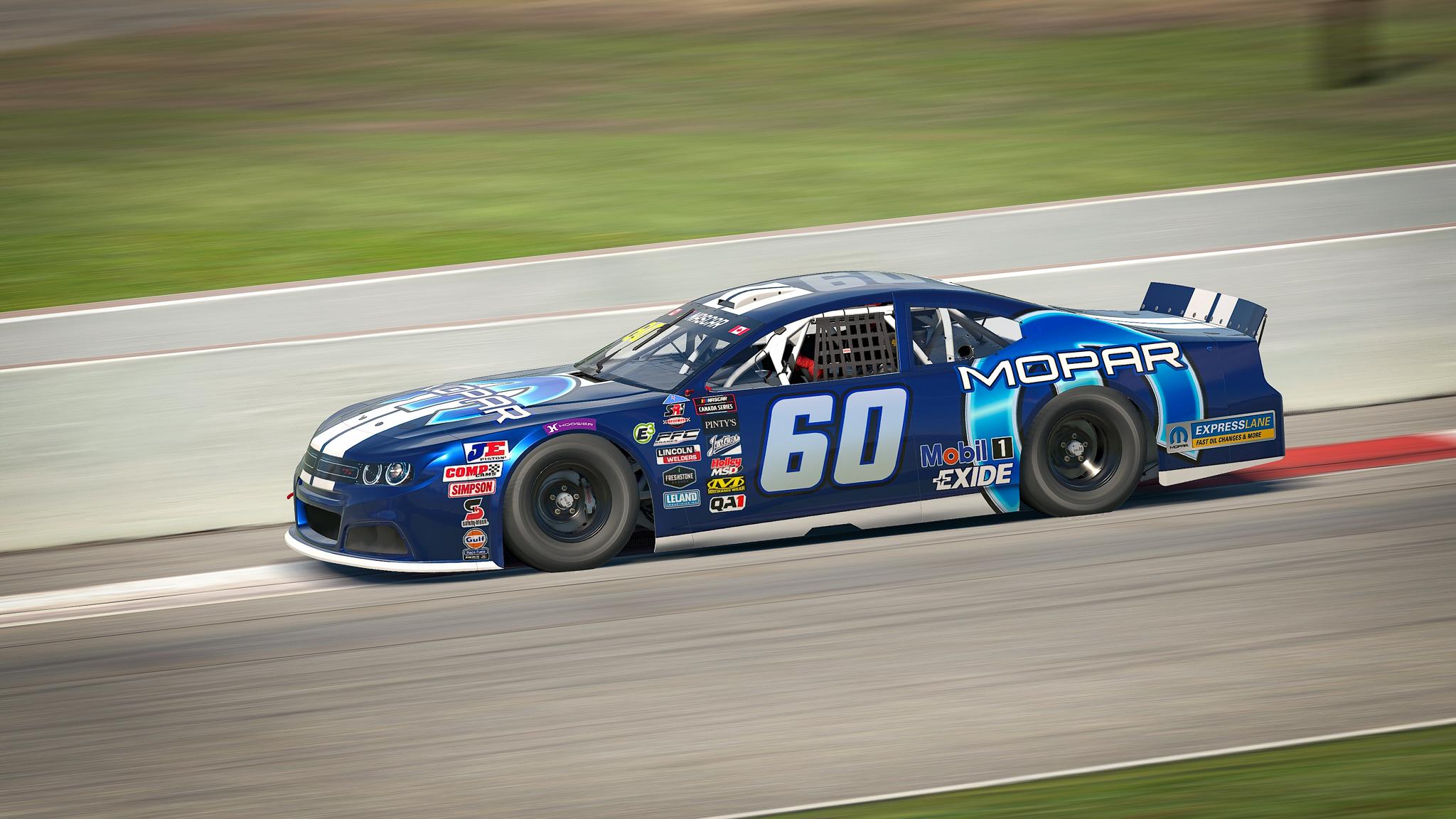 Preview of *Sim-Stamped* Ron Beauchamp Jr. Mopar Dodge Challenger Pintys 2012 by Julian M.