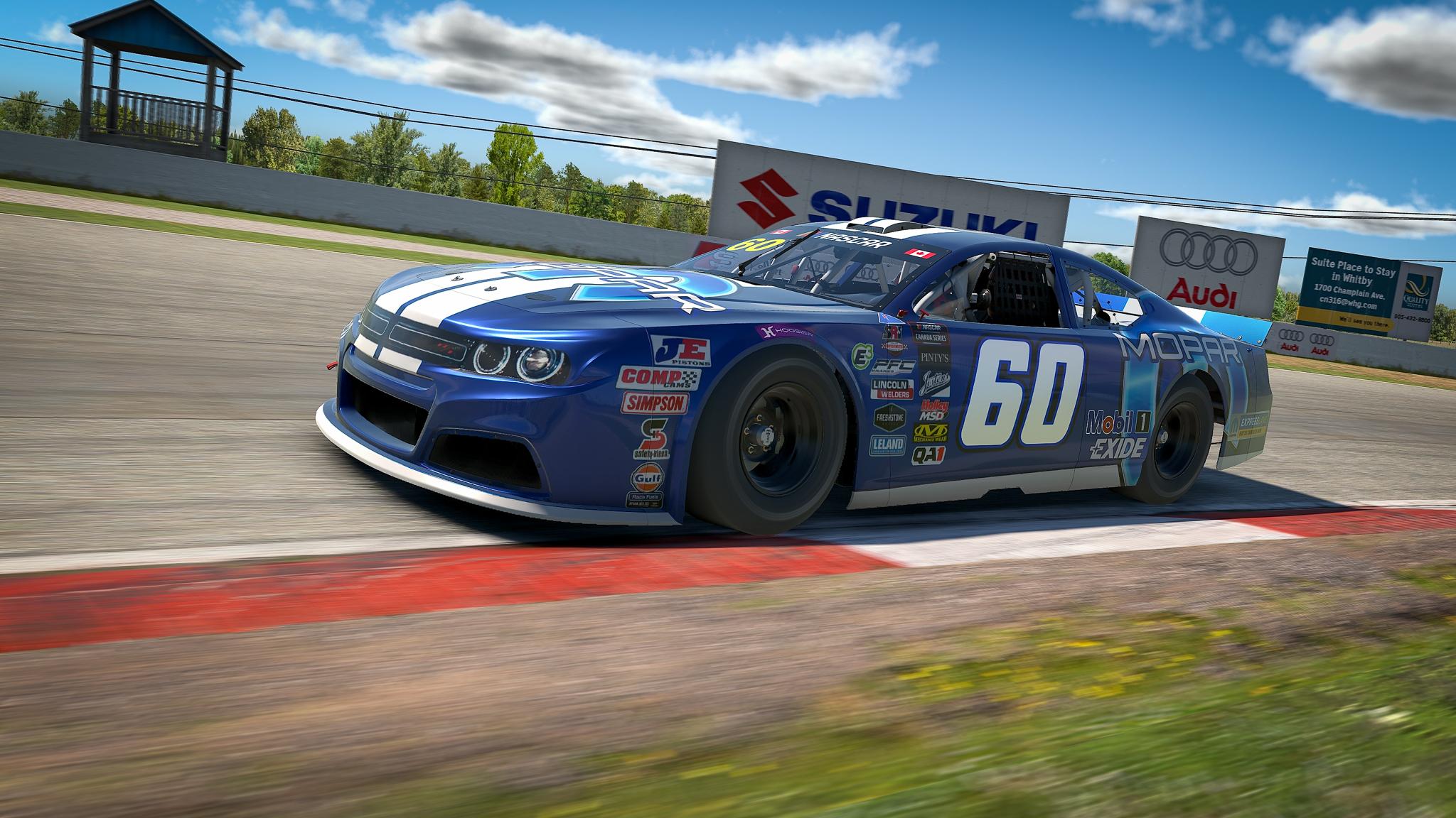 Preview of *Sim-Stamped* Ron Beauchamp Jr. Mopar Dodge Challenger Pintys 2012 by Julian M.