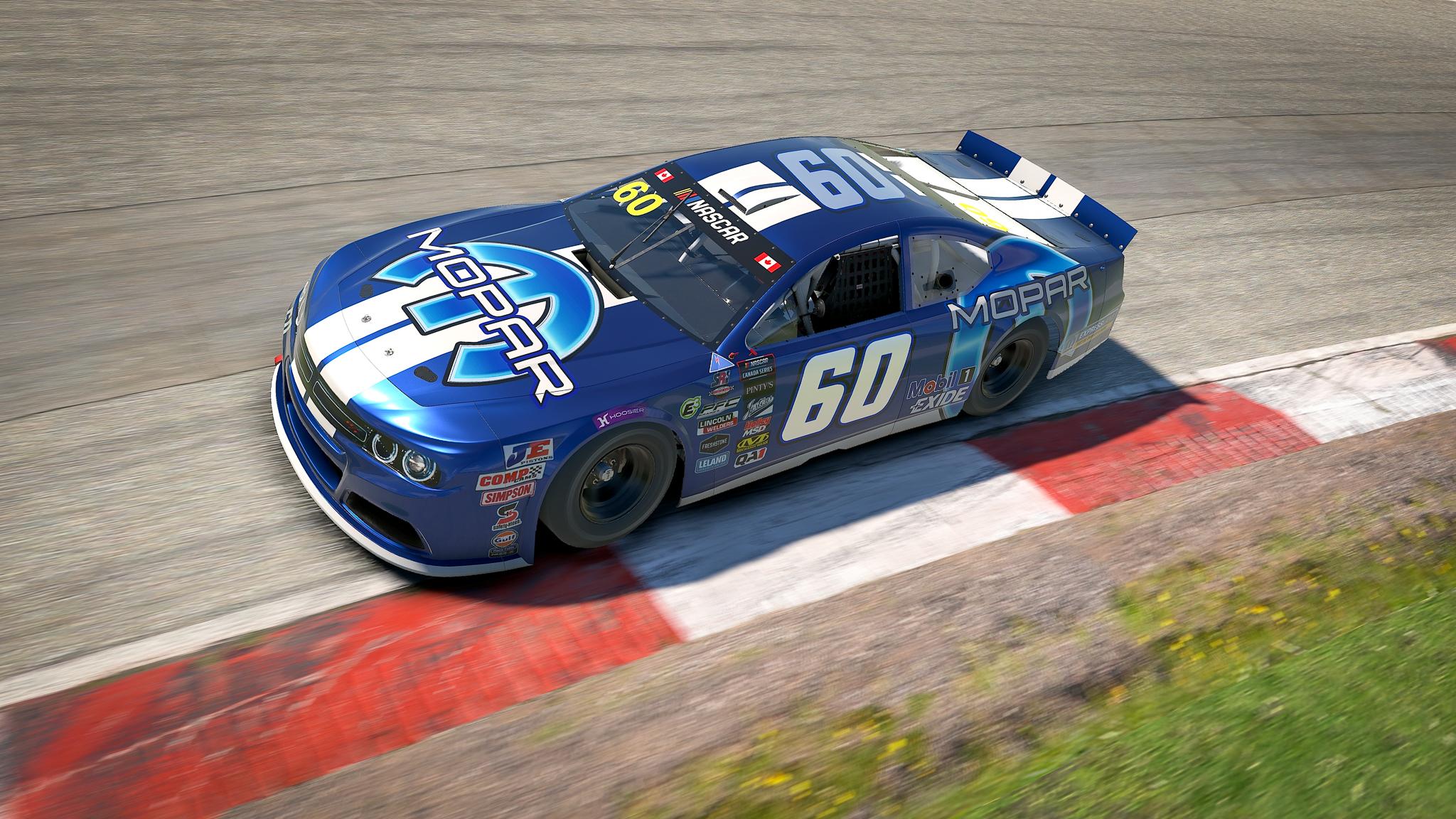 Preview of *Sim-Stamped* Ron Beauchamp Jr. Mopar Dodge Challenger Pintys 2012 by Julian M.
