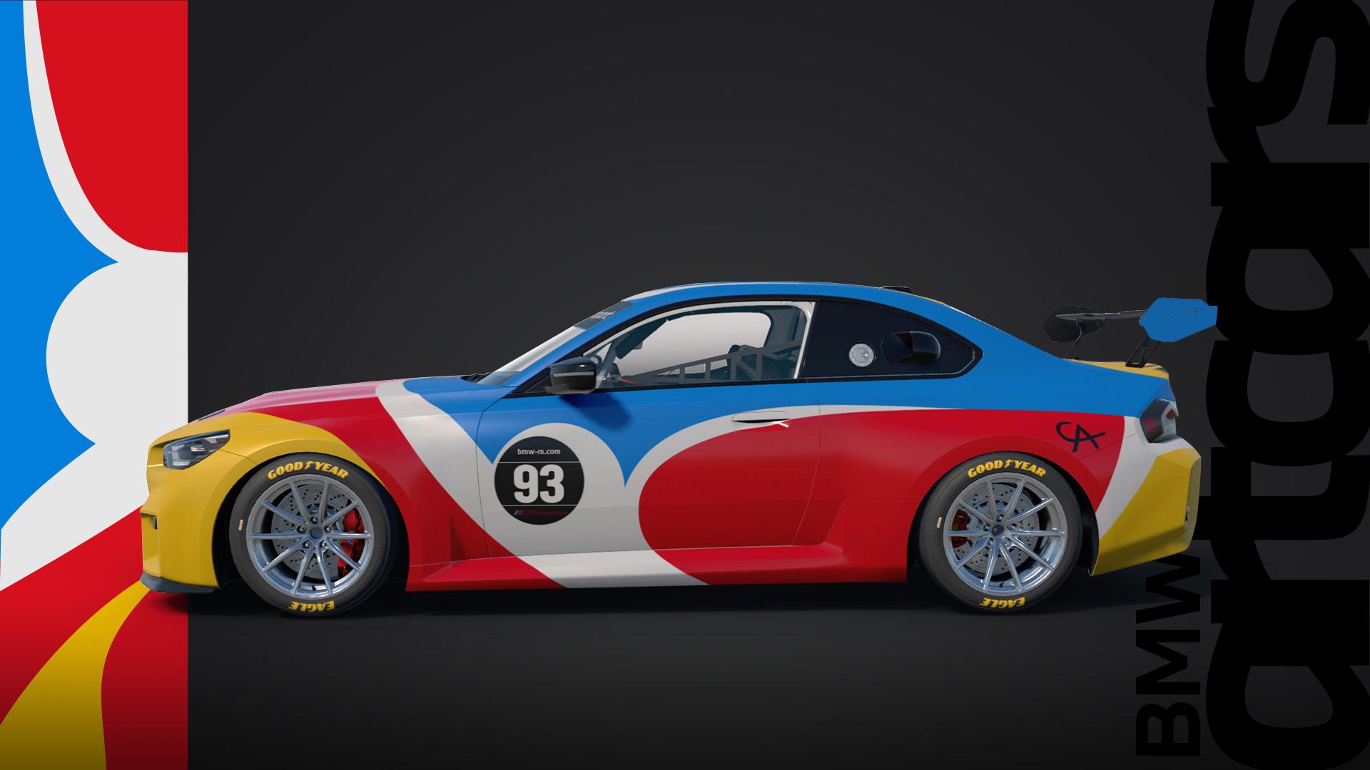 Preview of Calder BMW M2 Racing Art Car by Alex Schmurtz