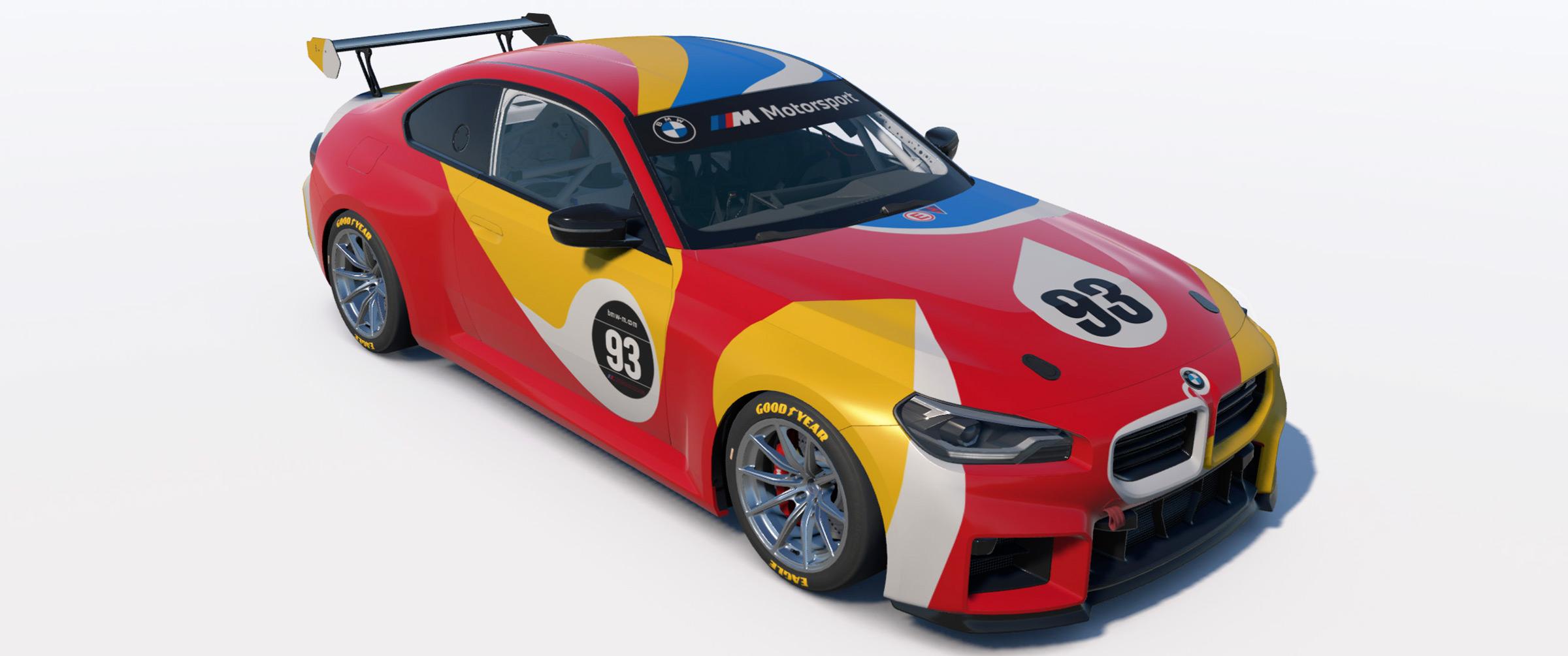 Preview of Calder BMW M2 Racing Art Car by Alex Schmurtz