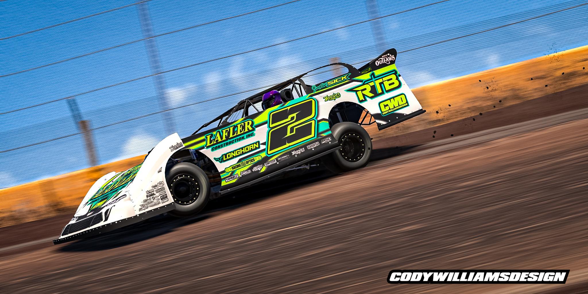 Preview of Justin Sick Dirt Late Model! by Cody G Williams