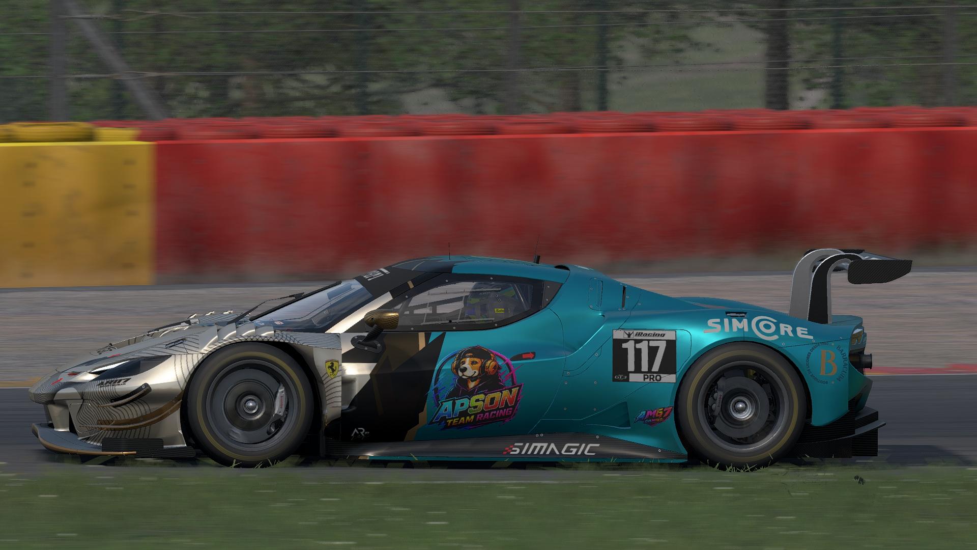 Preview of Ferrari GT3 APSON by Arturo Romero