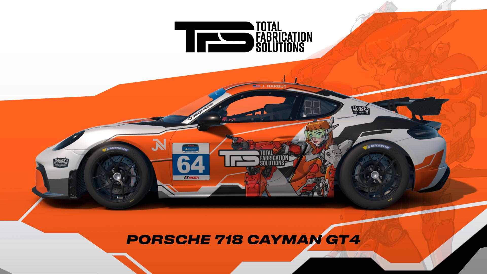 Preview of Mecha Girl | J. Narbut | Porsche GT4 by Danilo Vaz