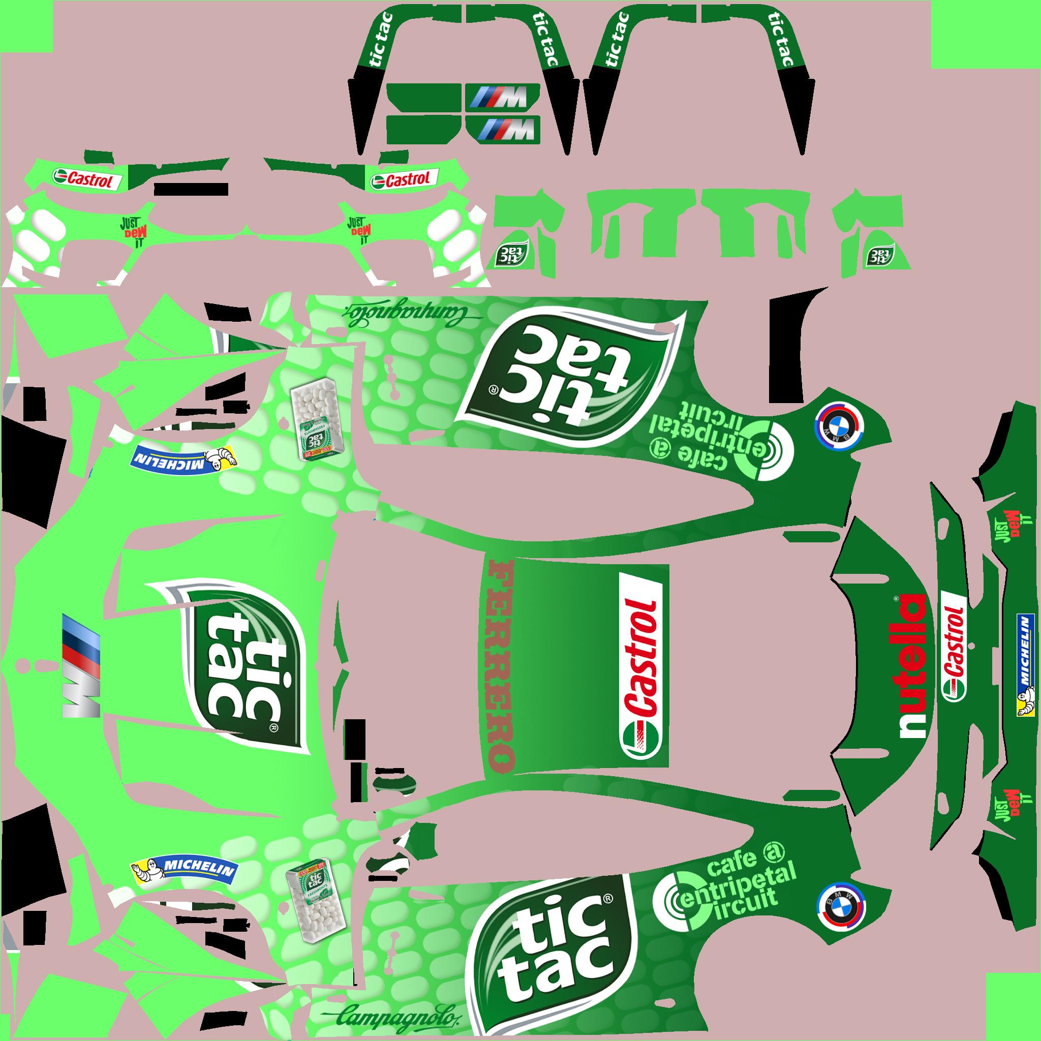Preview of BMW M8 GT3 Tic Tac by Clyde Coman