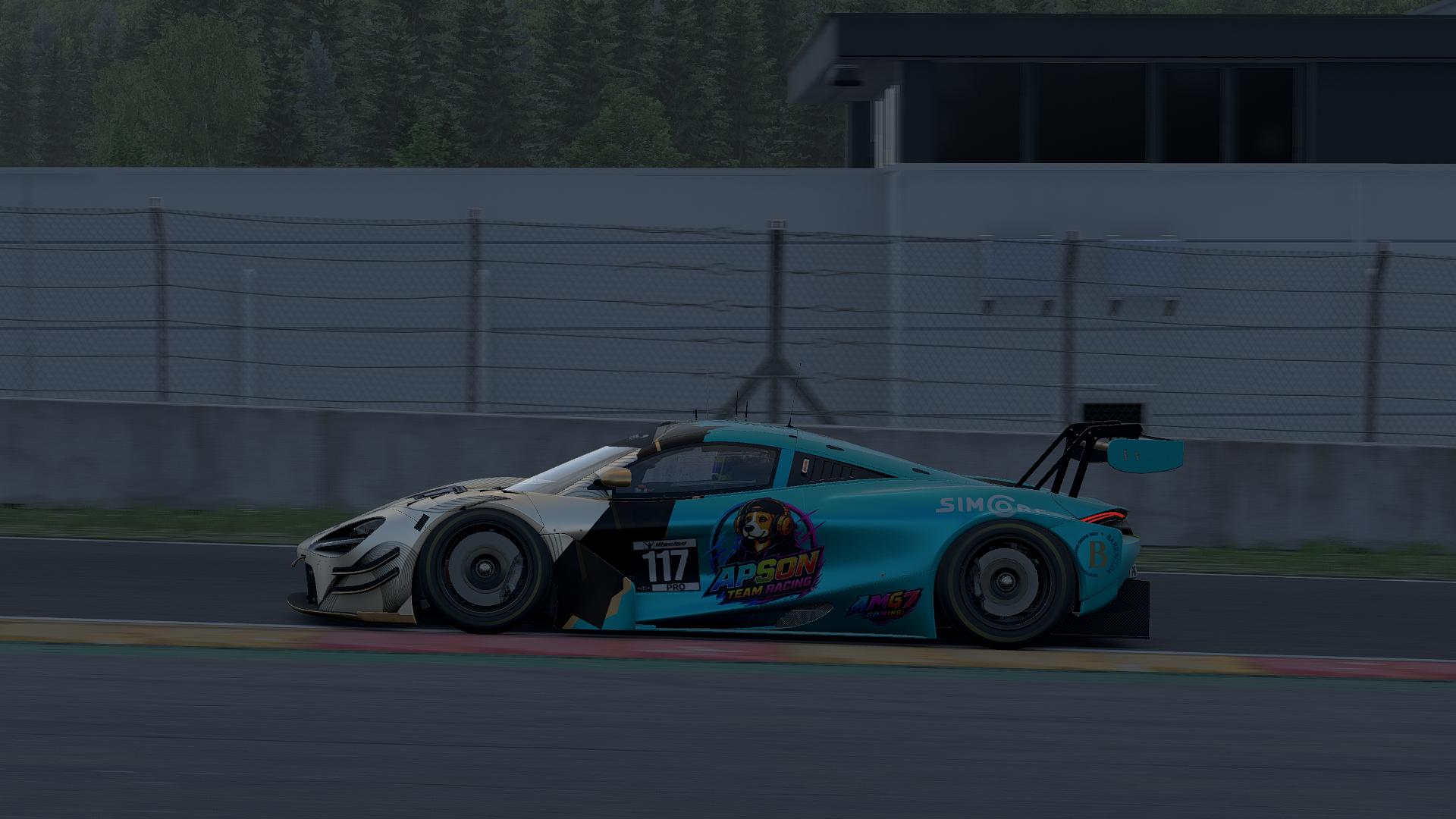 Preview of MCLAREN GT3 APSON by Arturo Romero