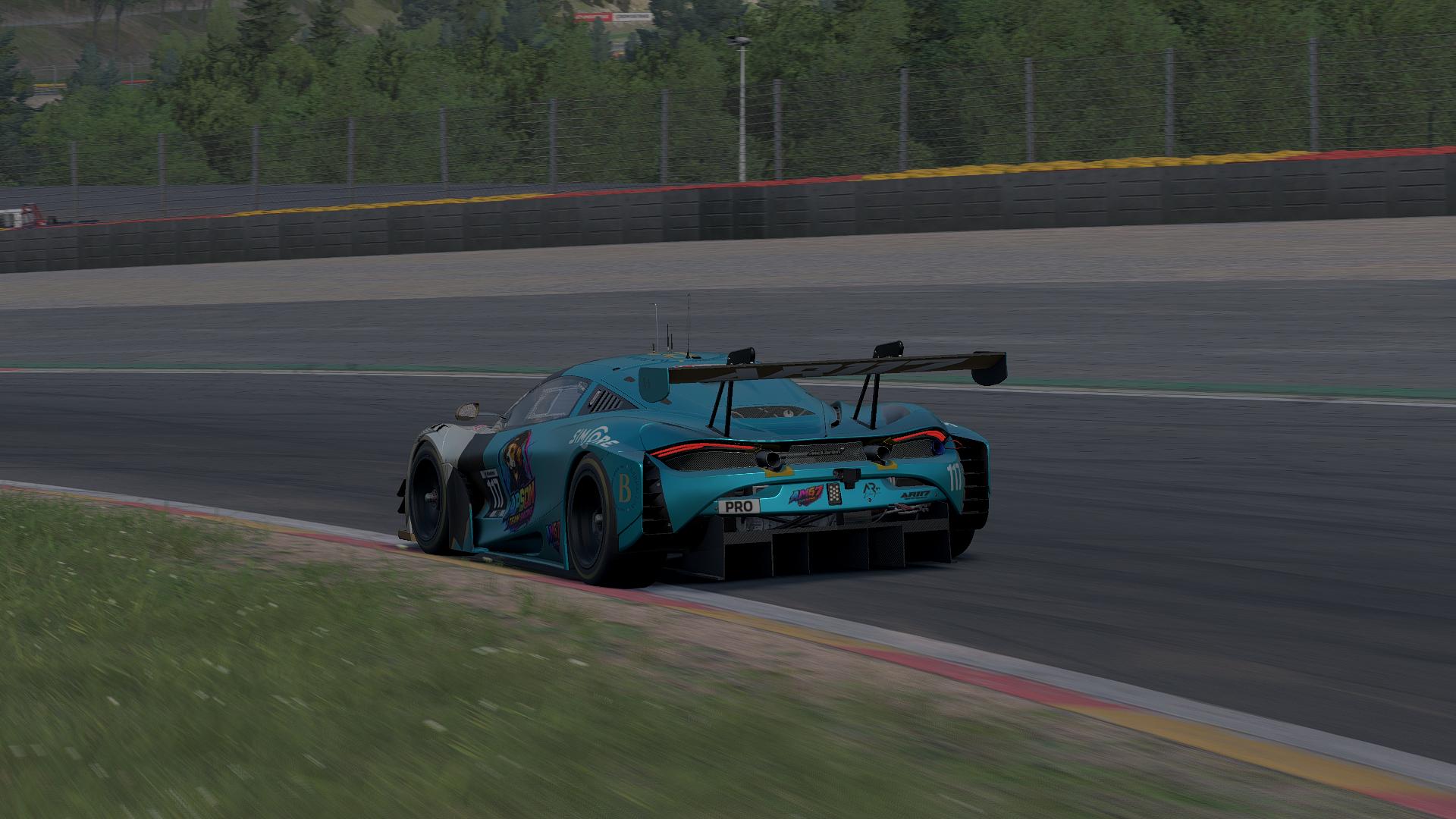 Preview of MCLAREN GT3 APSON by Arturo Romero