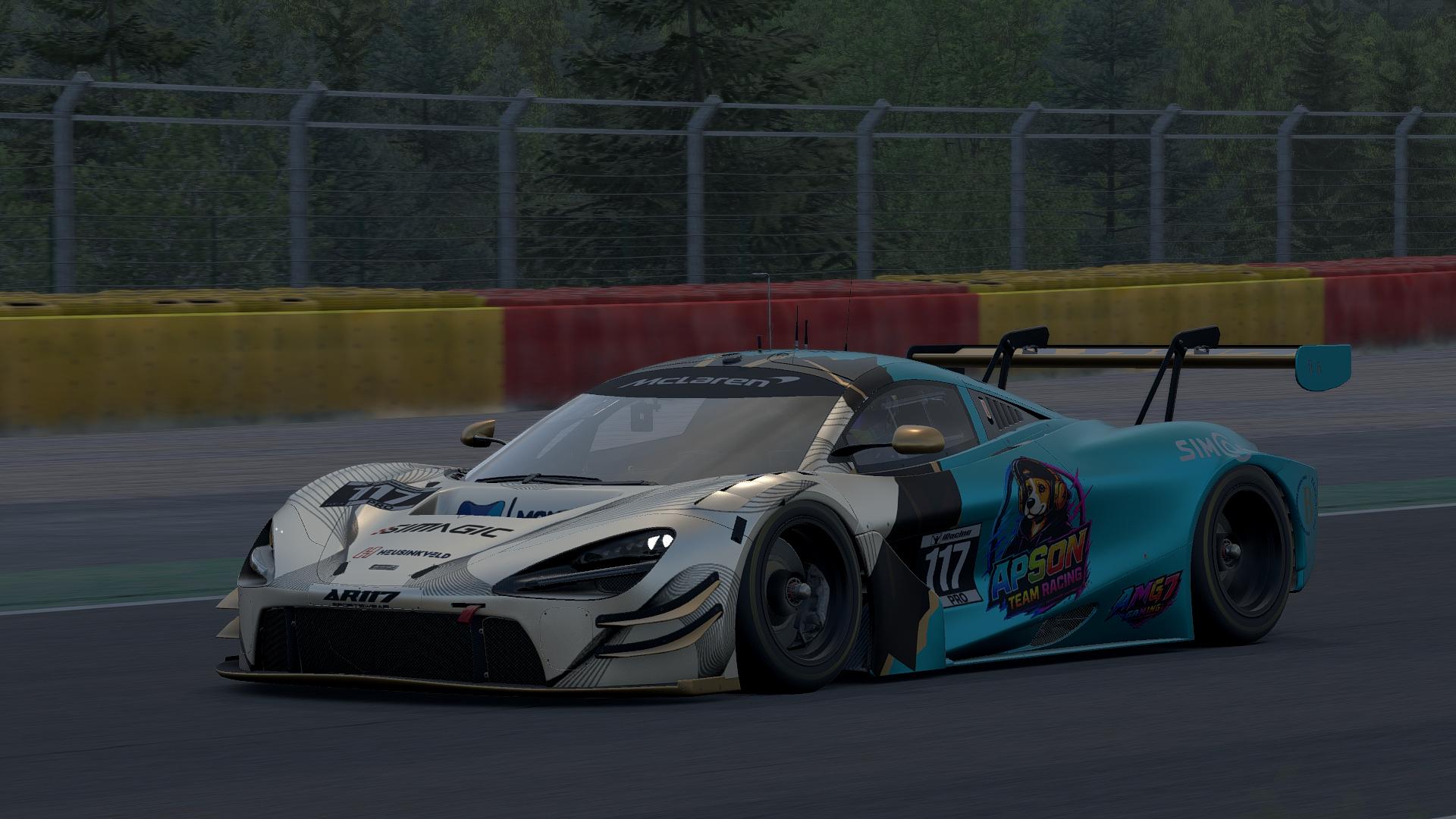 Preview of MCLAREN GT3 APSON by Arturo Romero