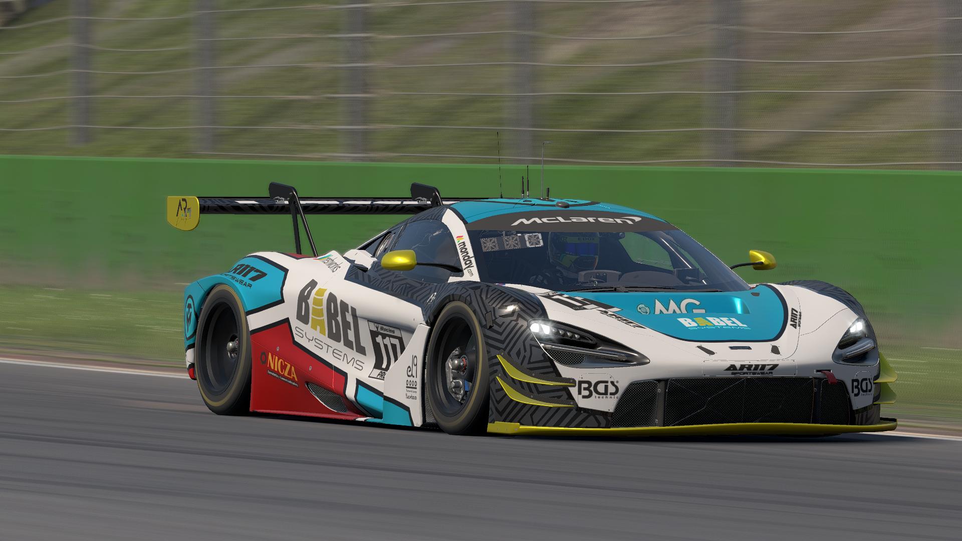 Preview of MCLAREN GT3 TM BABEL by Arturo Romero