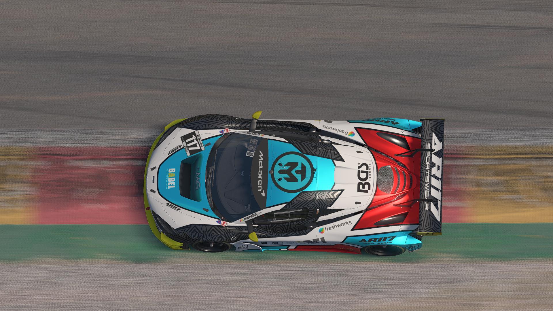 Preview of MCLAREN GT3 TM BABEL by Arturo Romero