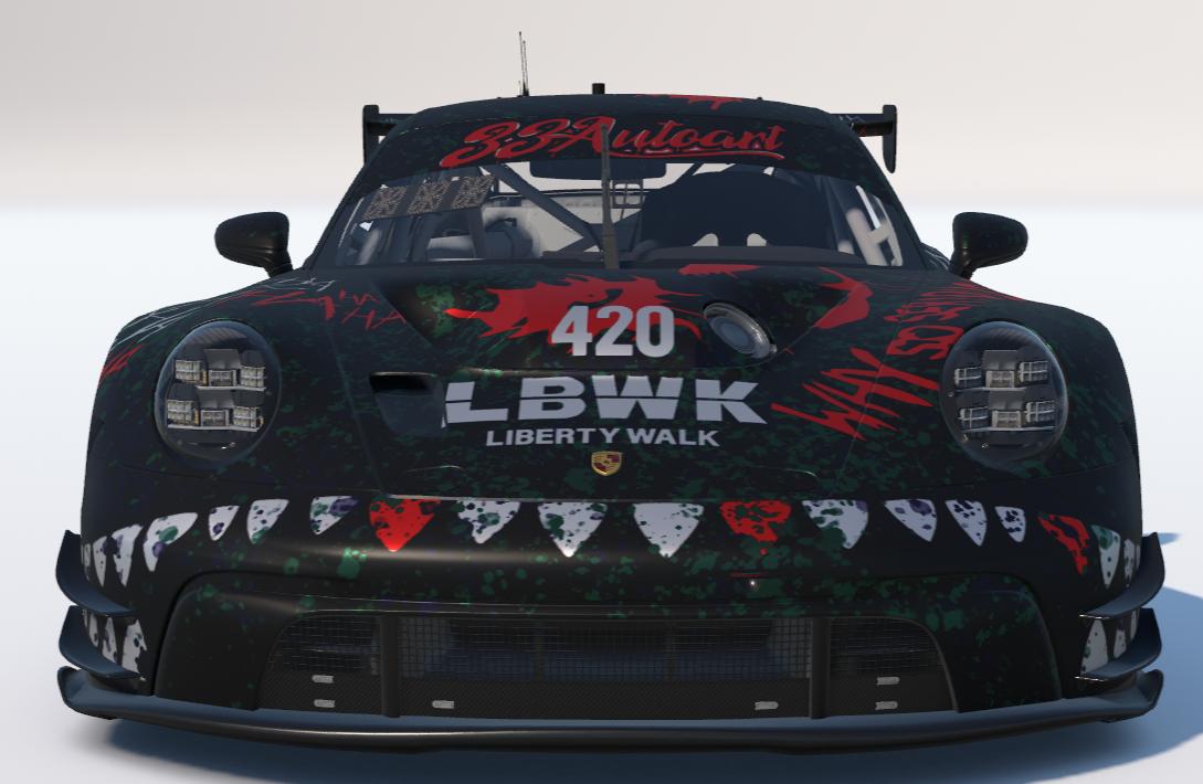 Preview of Joker 33 Auto Art Porsche 992r GT3  by Todd Schwarz