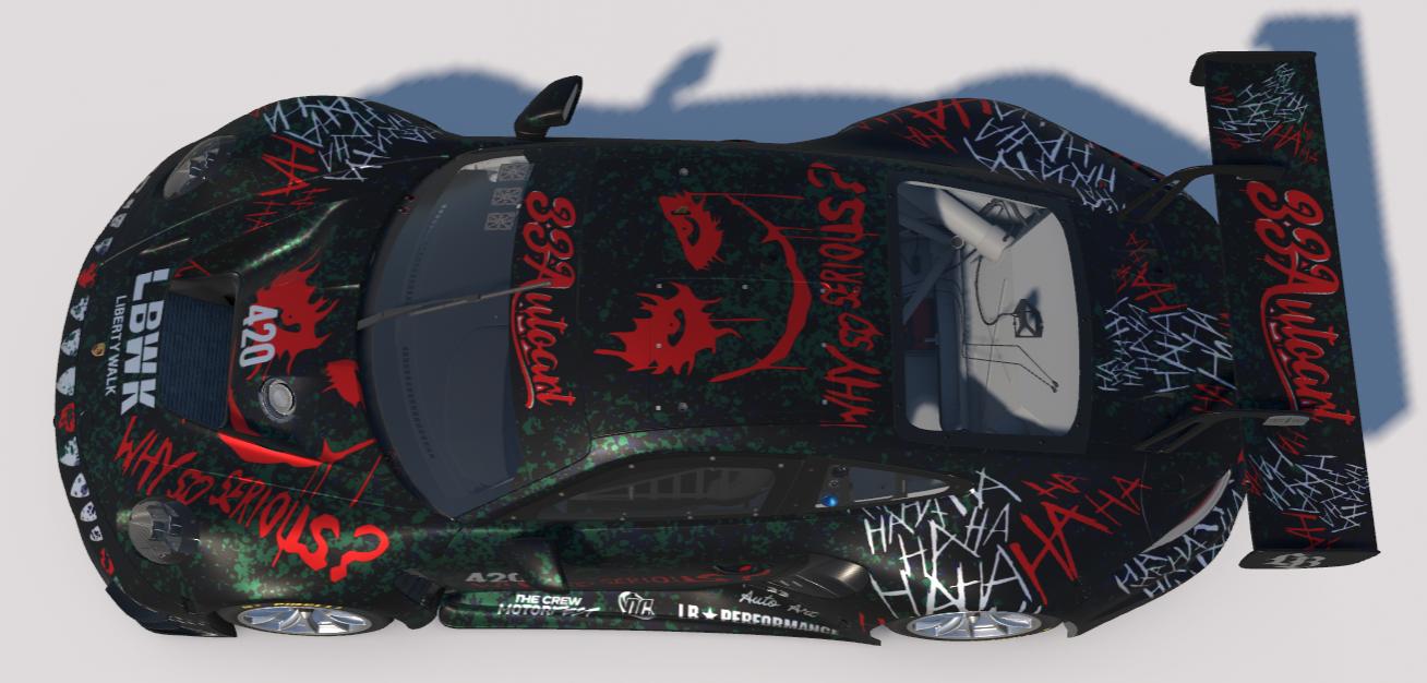 Preview of Joker 33 Auto Art Porsche 992r GT3  by Todd Schwarz
