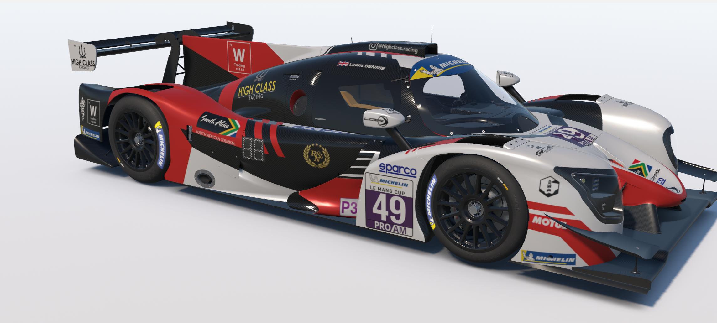 Preview of High Class Racing car #49 - 2026 Le Mans Cup - Michael Hove / Andrew Rackstraw by Keith Archer
