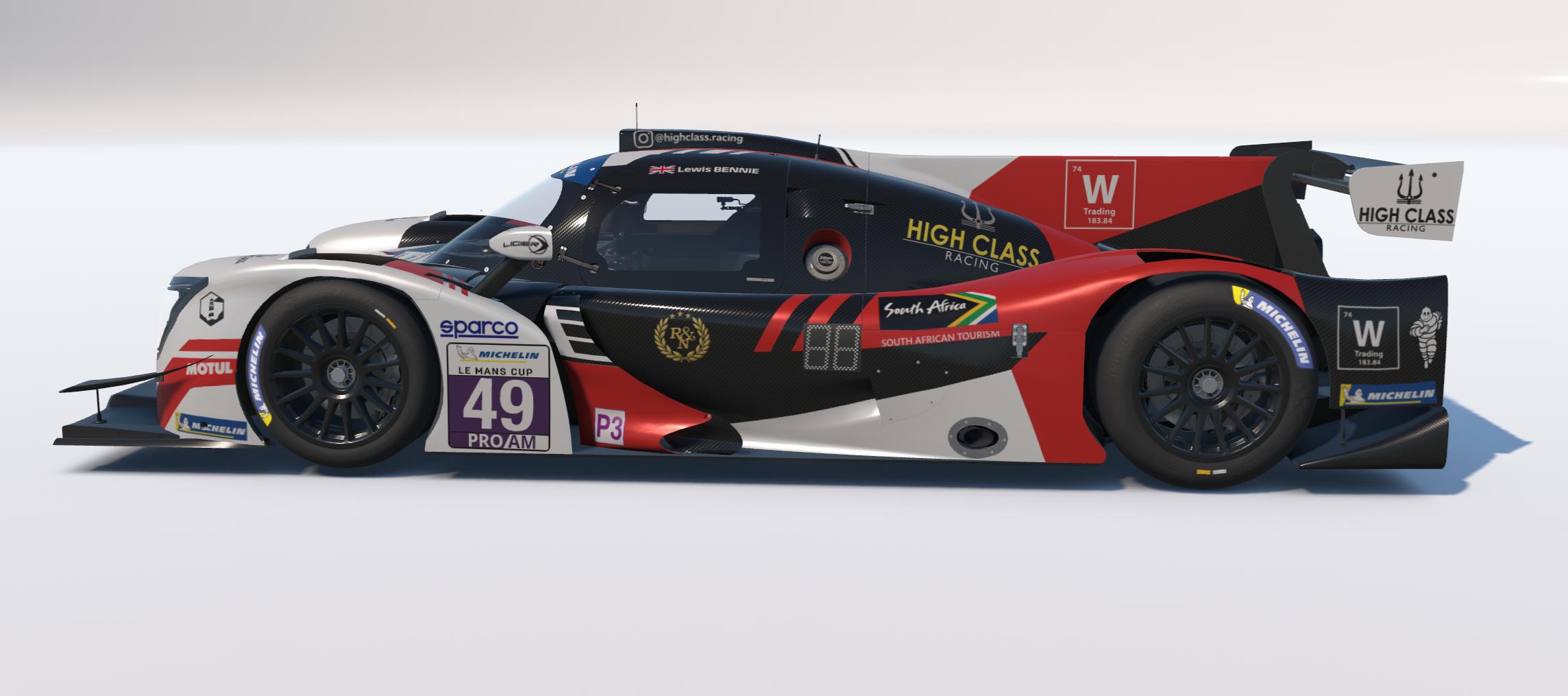 Preview of High Class Racing car #49 - 2026 Le Mans Cup - Michael Hove / Andrew Rackstraw by Keith Archer