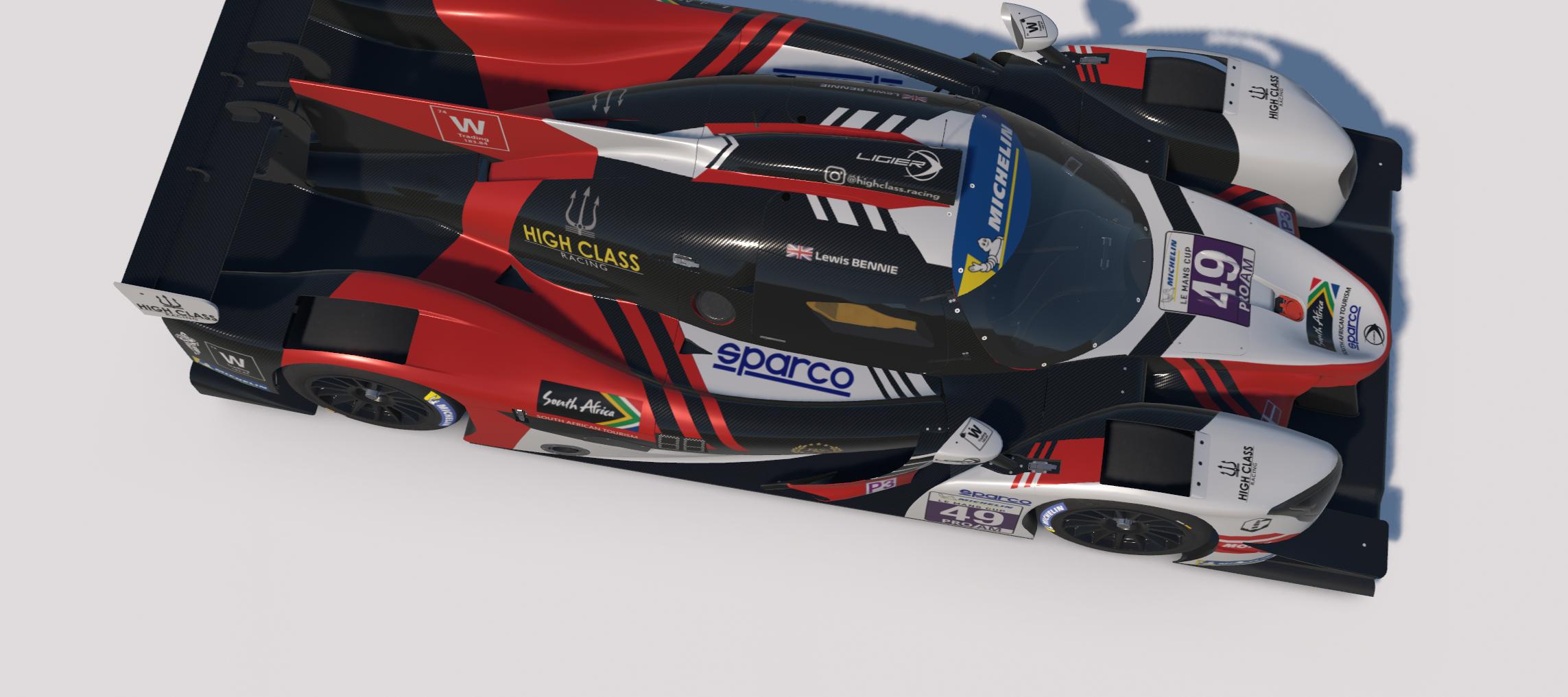 Preview of High Class Racing car #49 - 2026 Le Mans Cup - Michael Hove / Andrew Rackstraw by Keith Archer