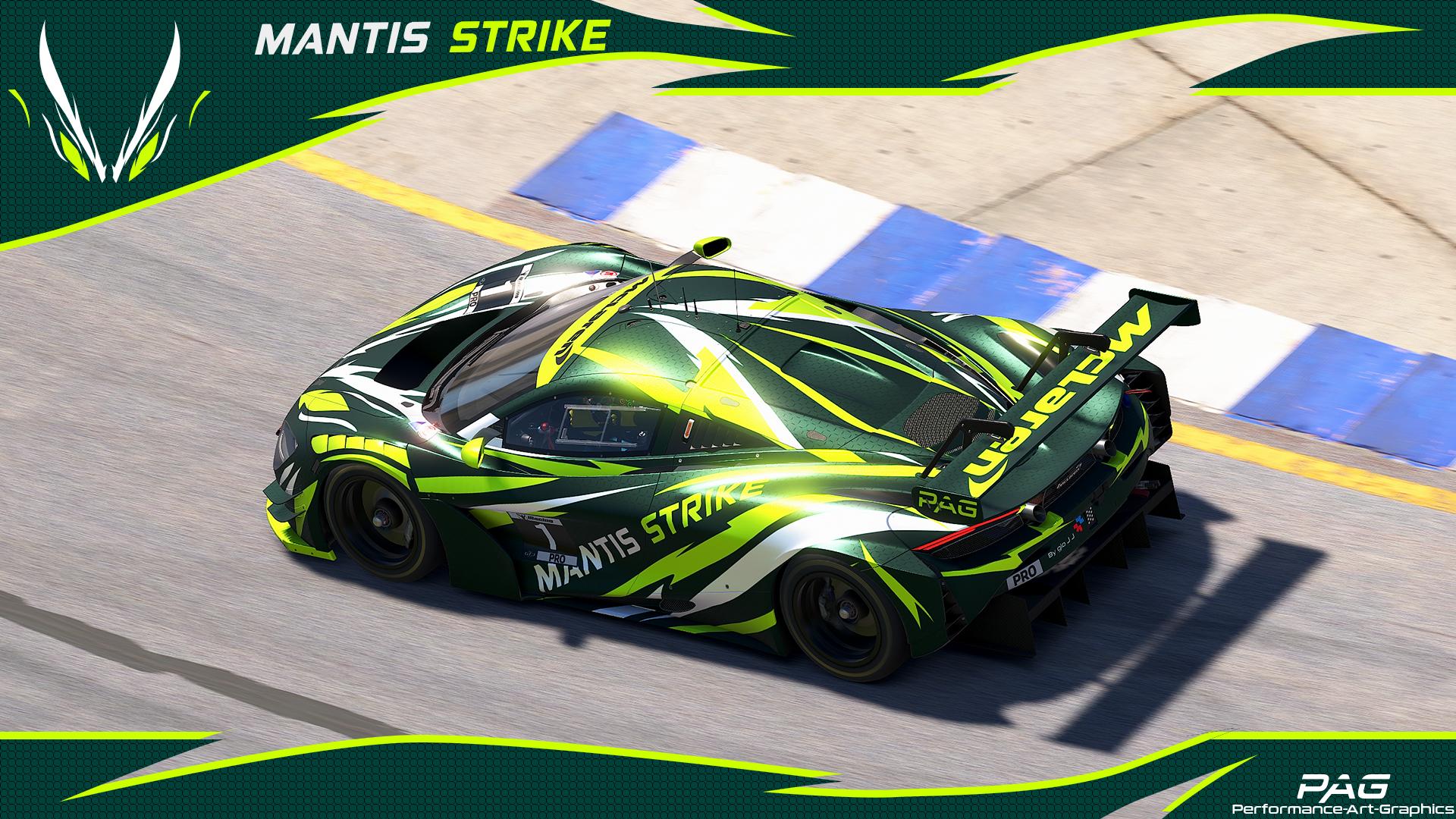 Preview of McLaren 720s GT3 EVO Mantis Strike by Gio J J.