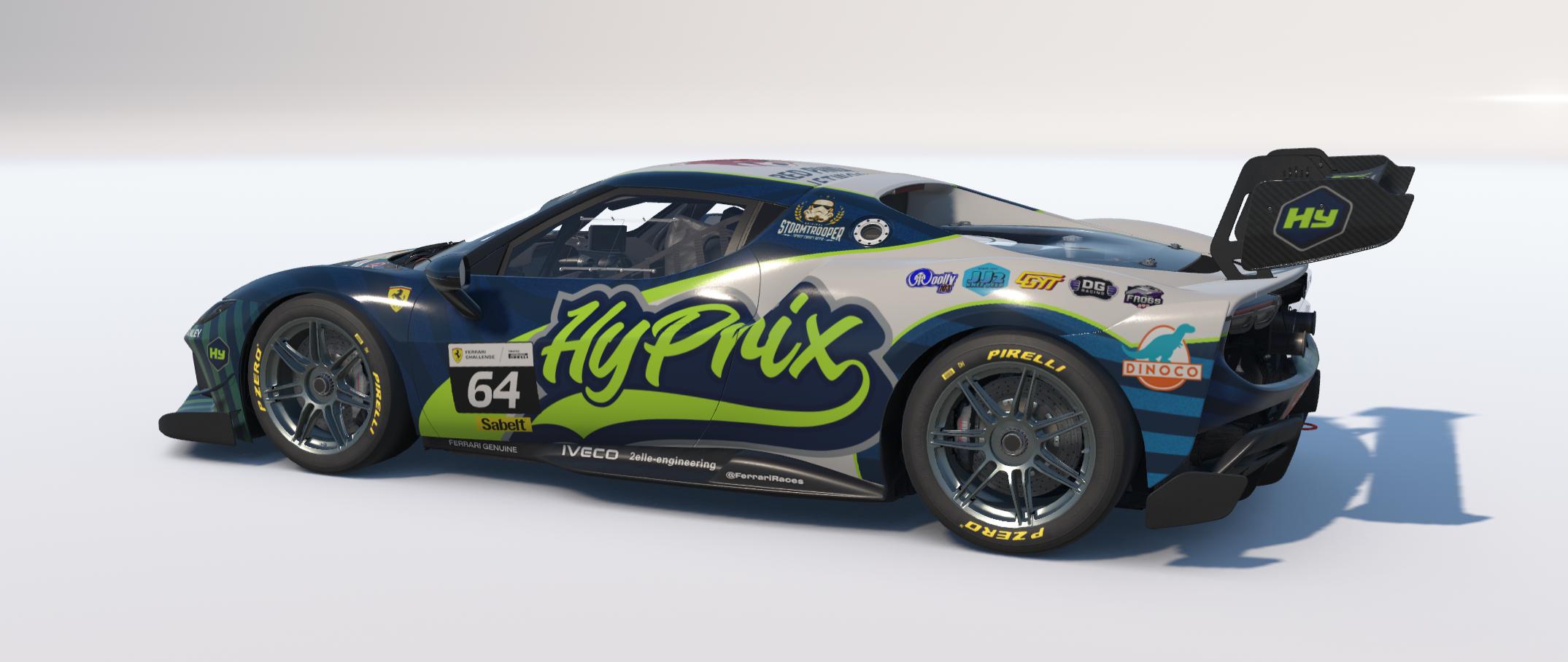 Preview of HyPrix Ferrari 296 Challenge by Julio Marquez2