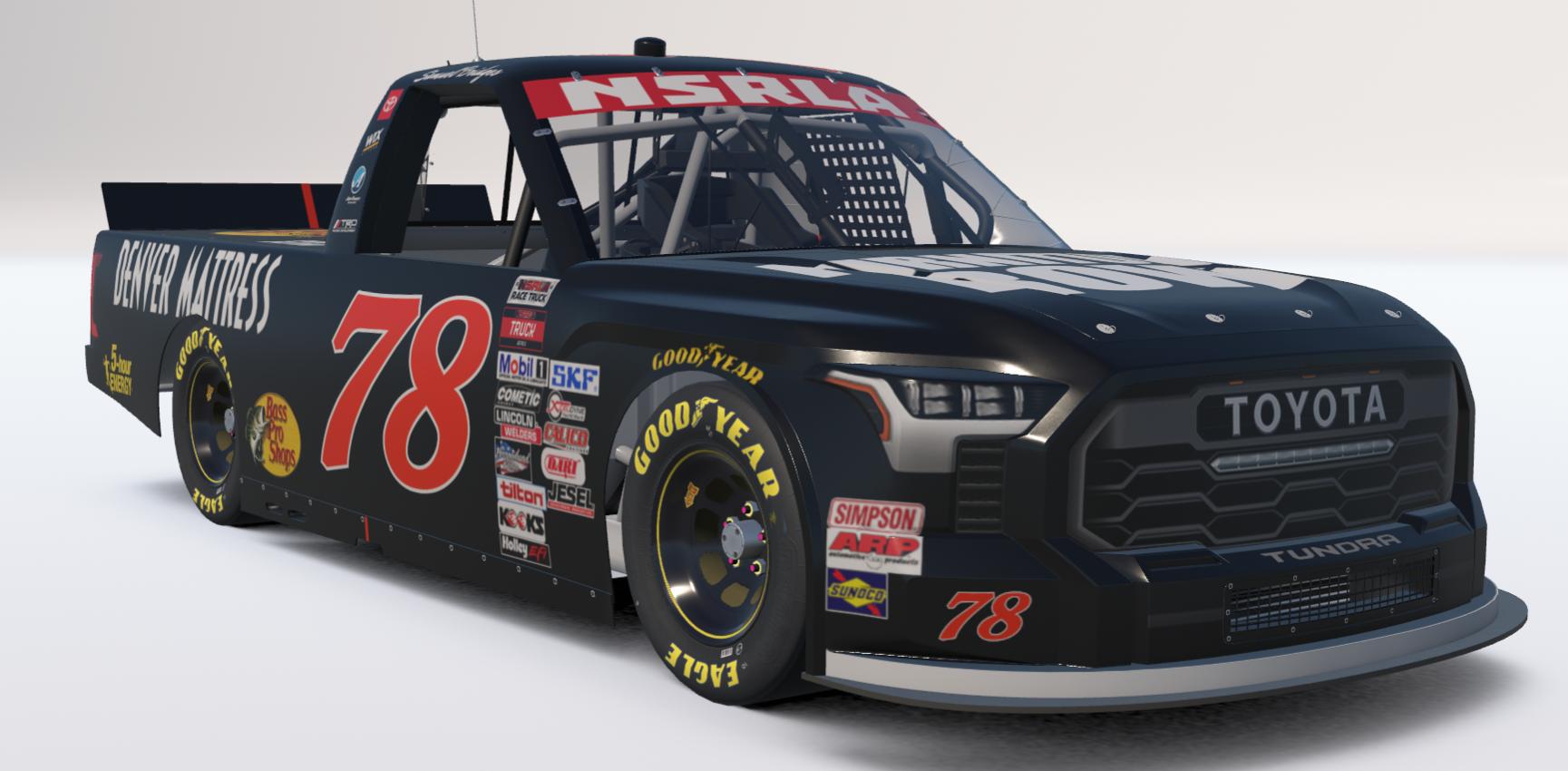 Preview of #78 Samuel Bridges - Furniture Row Toyota Tundra TRD by Mathew Montgomery