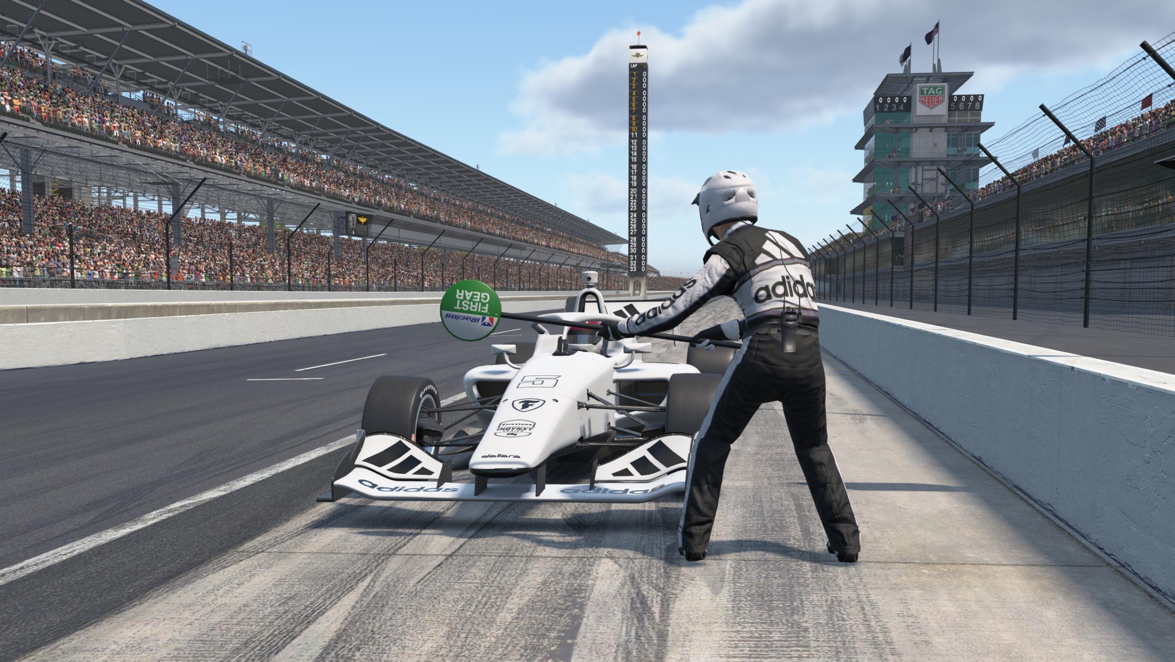 Preview of Adidas Sponsored Driver/Crew Suit. by Randy Lloyd