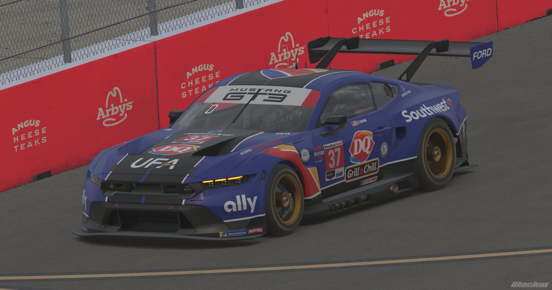 Preview of Southwest Dairy Queen Ford Mustang GT3 by Andrew Rattell