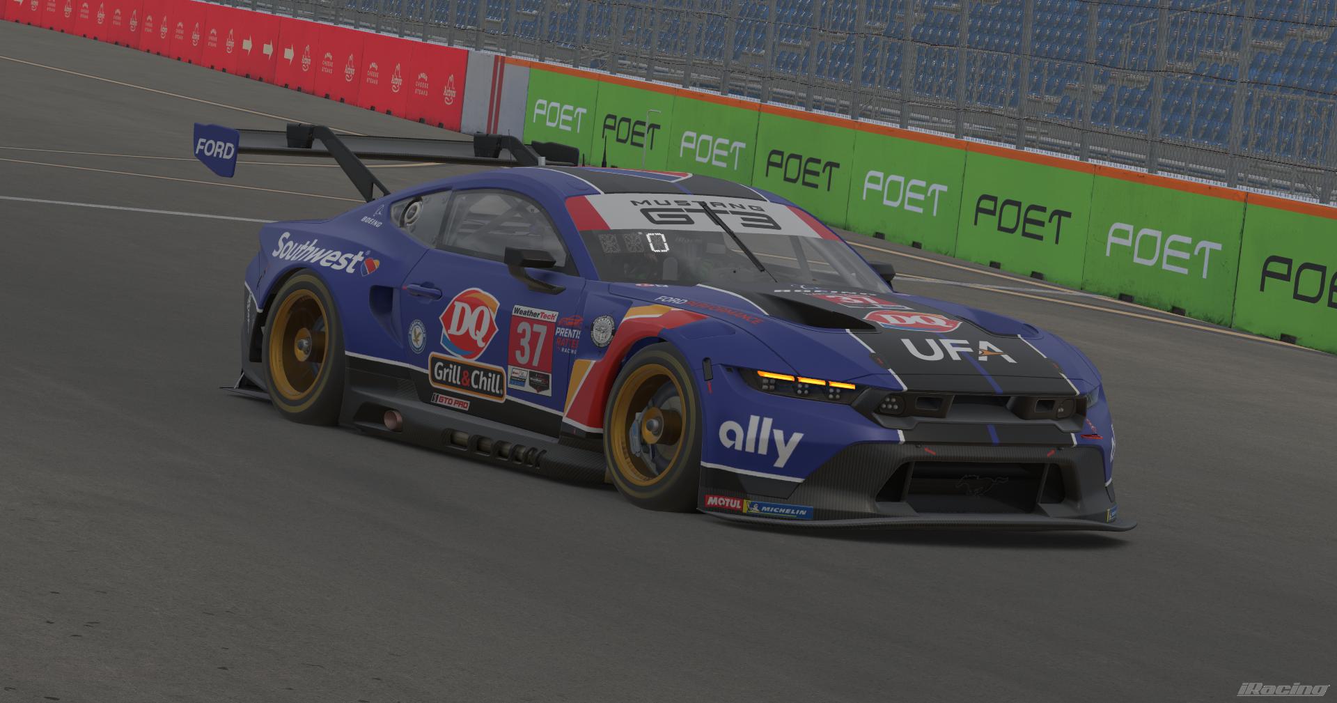 Preview of Southwest Dairy Queen Ford Mustang GT3 by Andrew Rattell