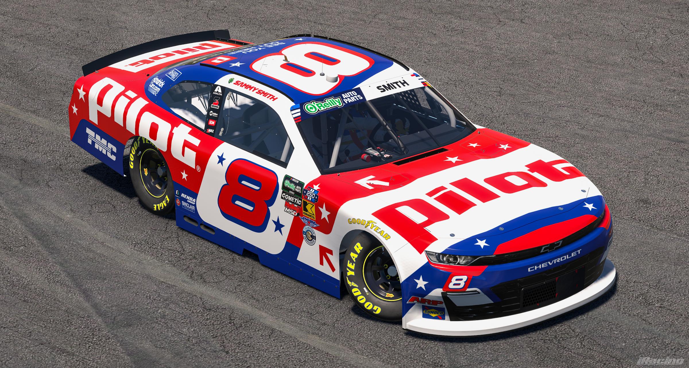Preview of 2026 Sammy Smith Pilot Patriotic Chevrolet by Ryan A Williams