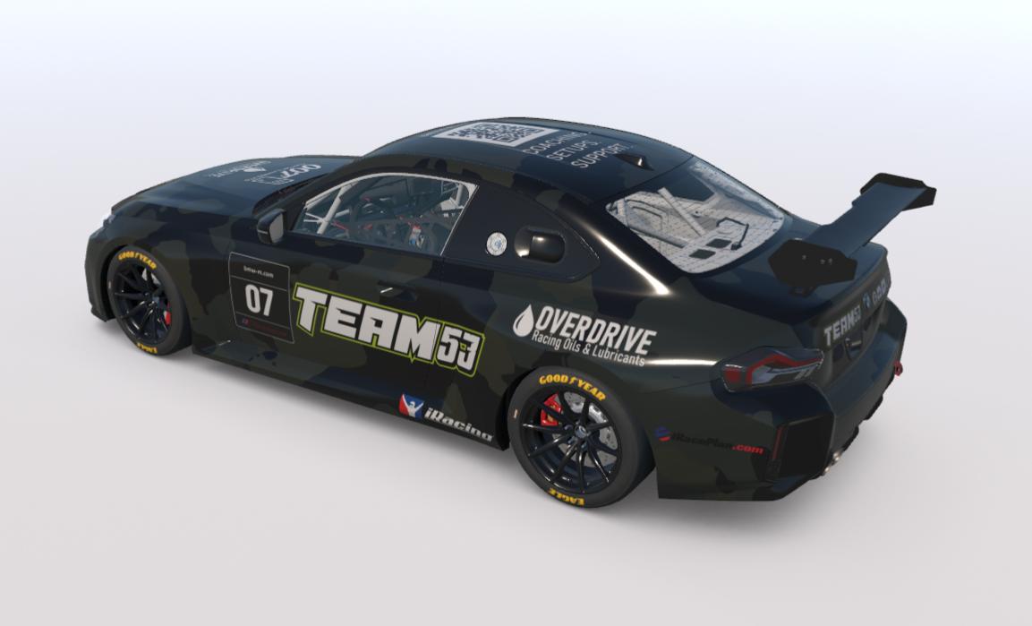 Preview of BMW M2 Racing G87 Team53 Base Paint by Jacob Elliott