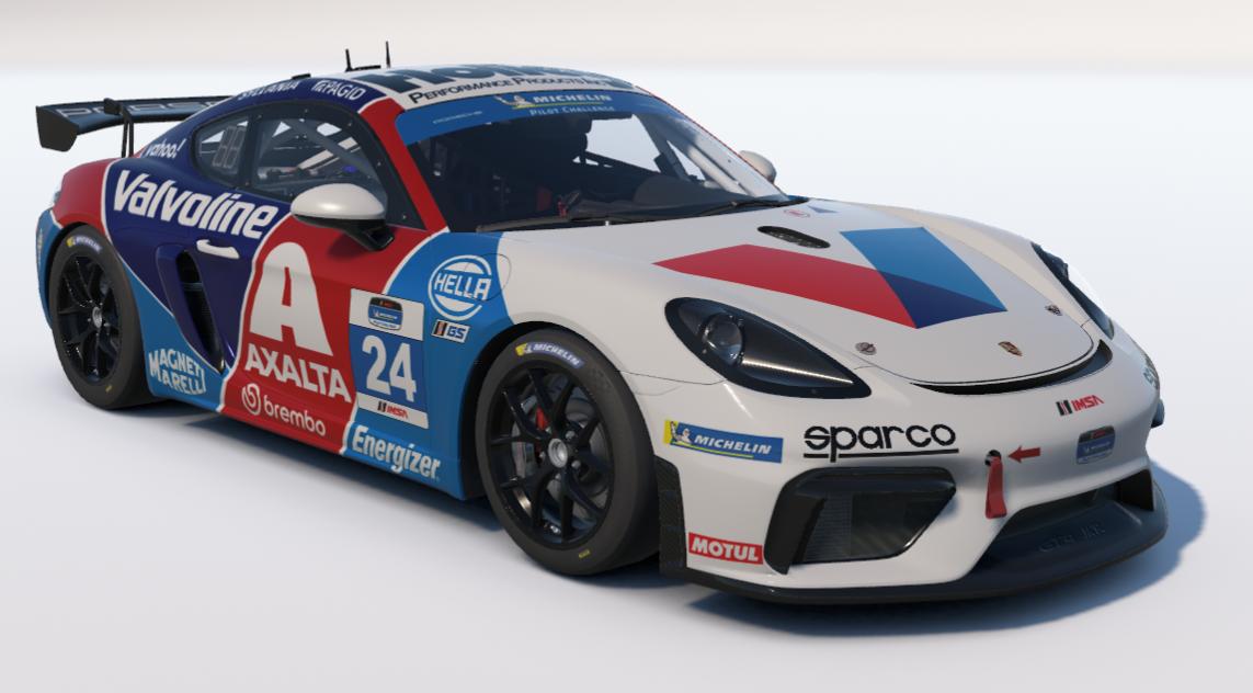 Preview of Valvoline Porsche 718 Cayman GT4 Clubsport MR *UPDATED* by Ronald Lawson2