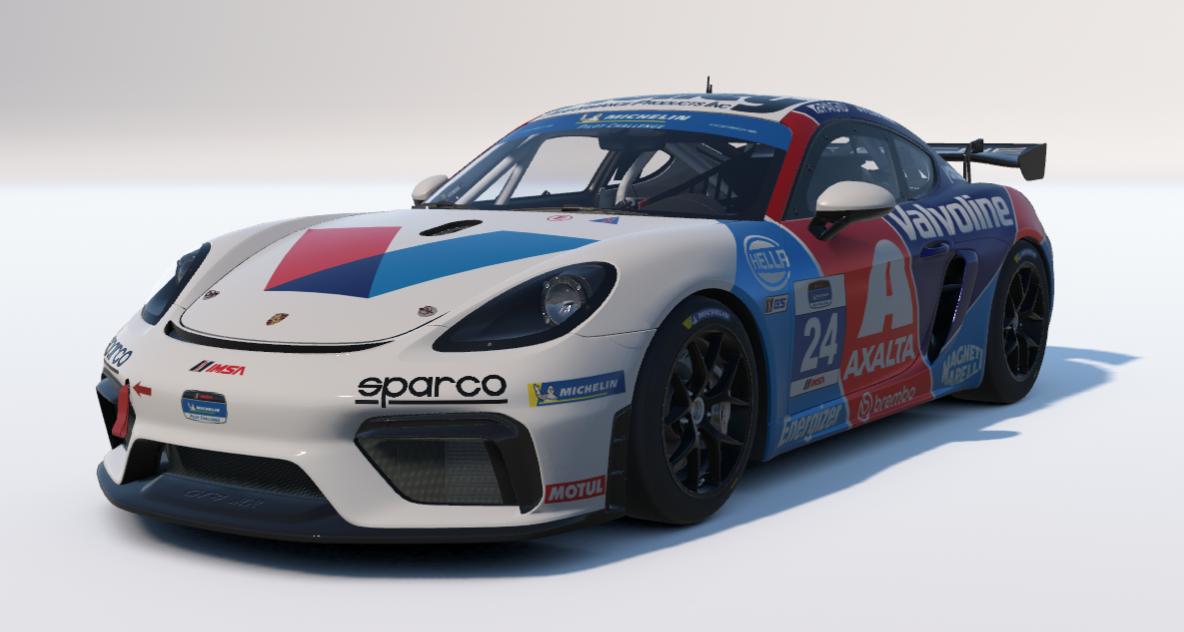 Preview of Valvoline Porsche 718 Cayman GT4 Clubsport MR *UPDATED* by Ronald Lawson2
