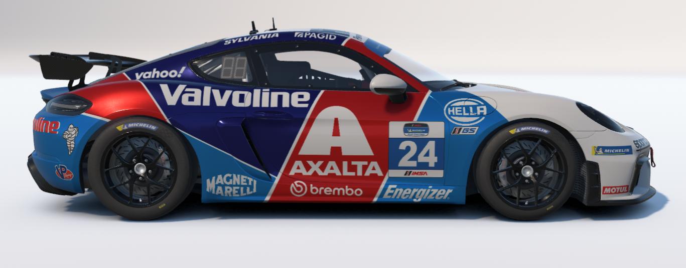 Preview of Valvoline Porsche 718 Cayman GT4 Clubsport MR *UPDATED* by Ronald Lawson2